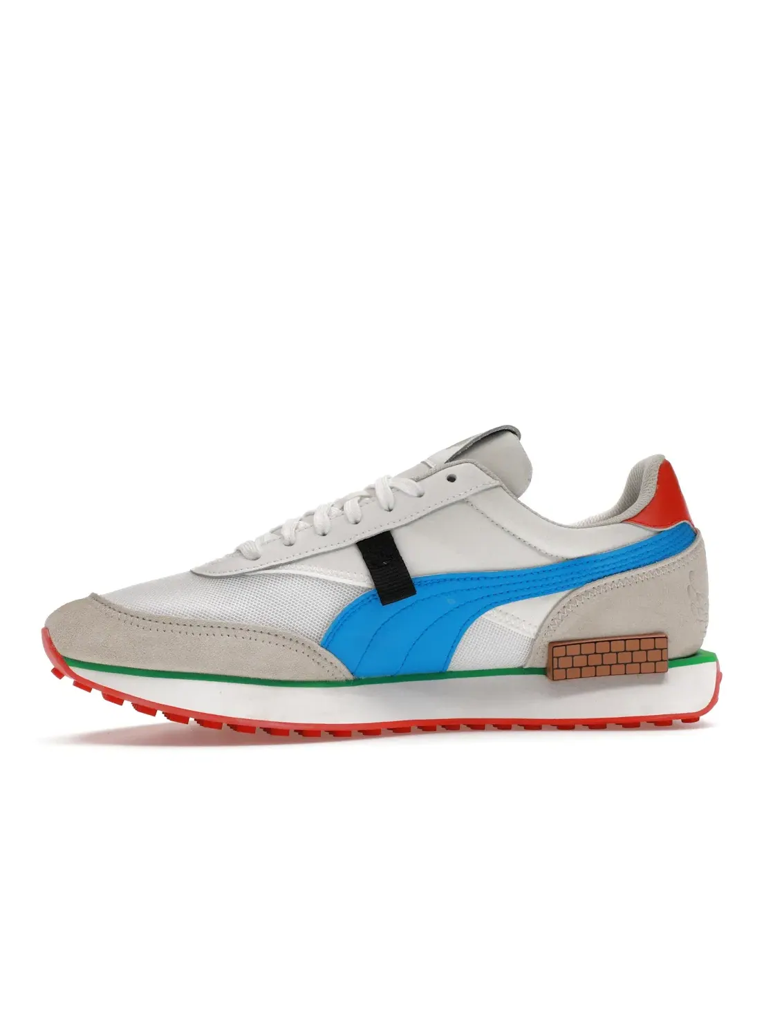 Мужские кроссовки Lifestyle с принтом Puma Future Rider Puma Puma White/Energy Turquoise — изображение 3 из 4