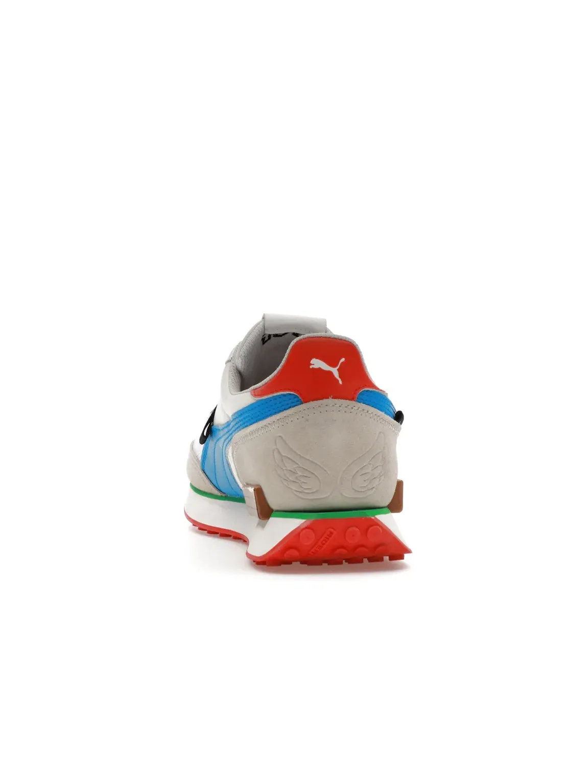 Мужские кроссовки Lifestyle с принтом Puma Future Rider Puma Puma White/Energy Turquoise — изображение 4 из 4