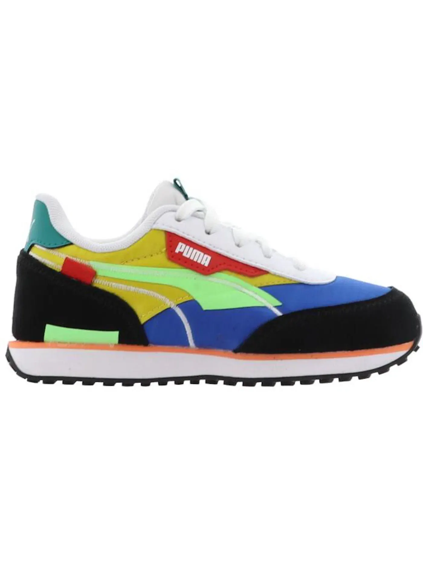 Детские кроссовки Lifestyle Puma Future Rider Twofold — изображение 1 из 1, синий/желтый