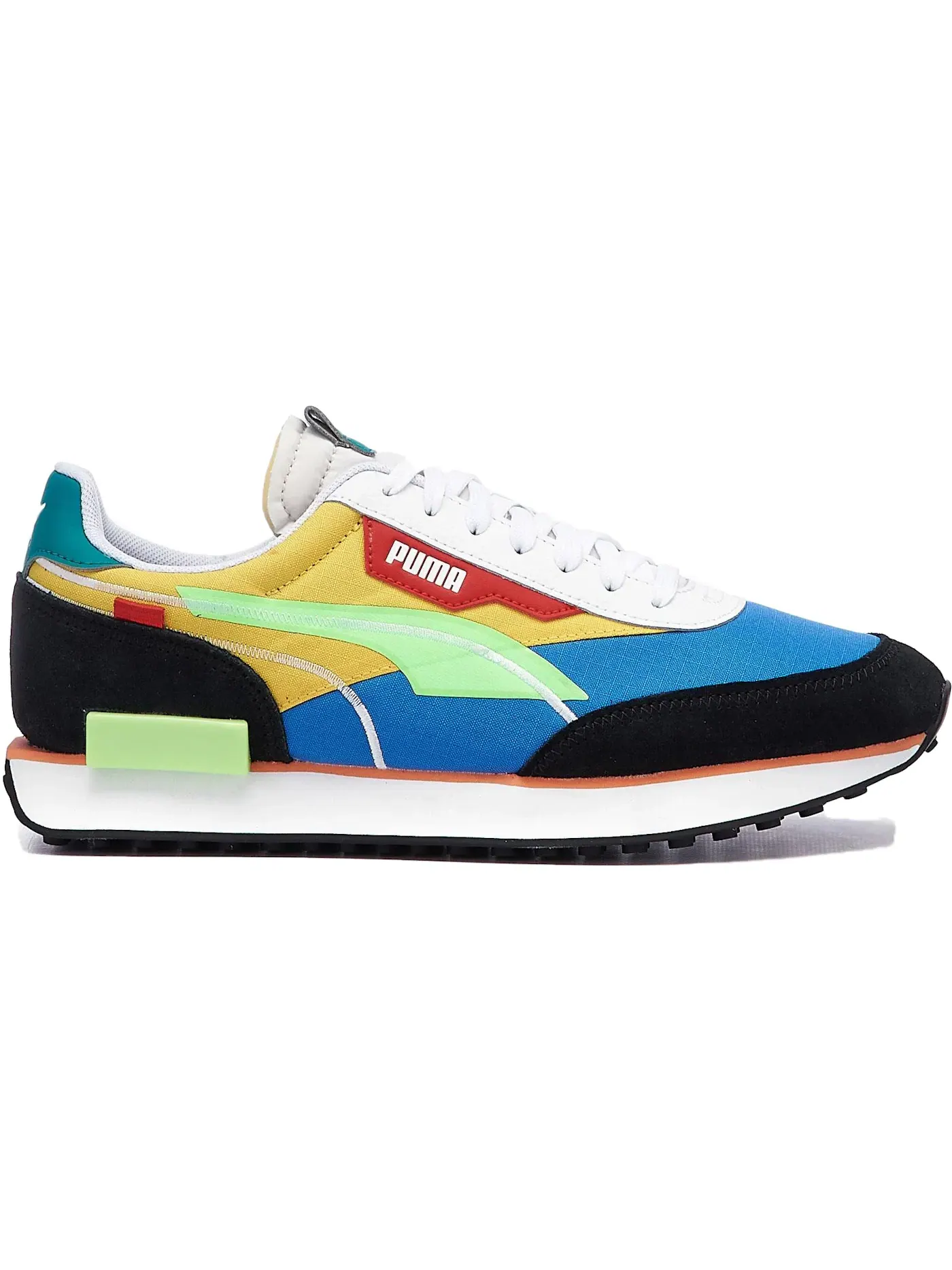 Мужские кроссовки Lifestyle Puma Future Rider Twofold Puma — изображение 1 из 1, синий/зеленый