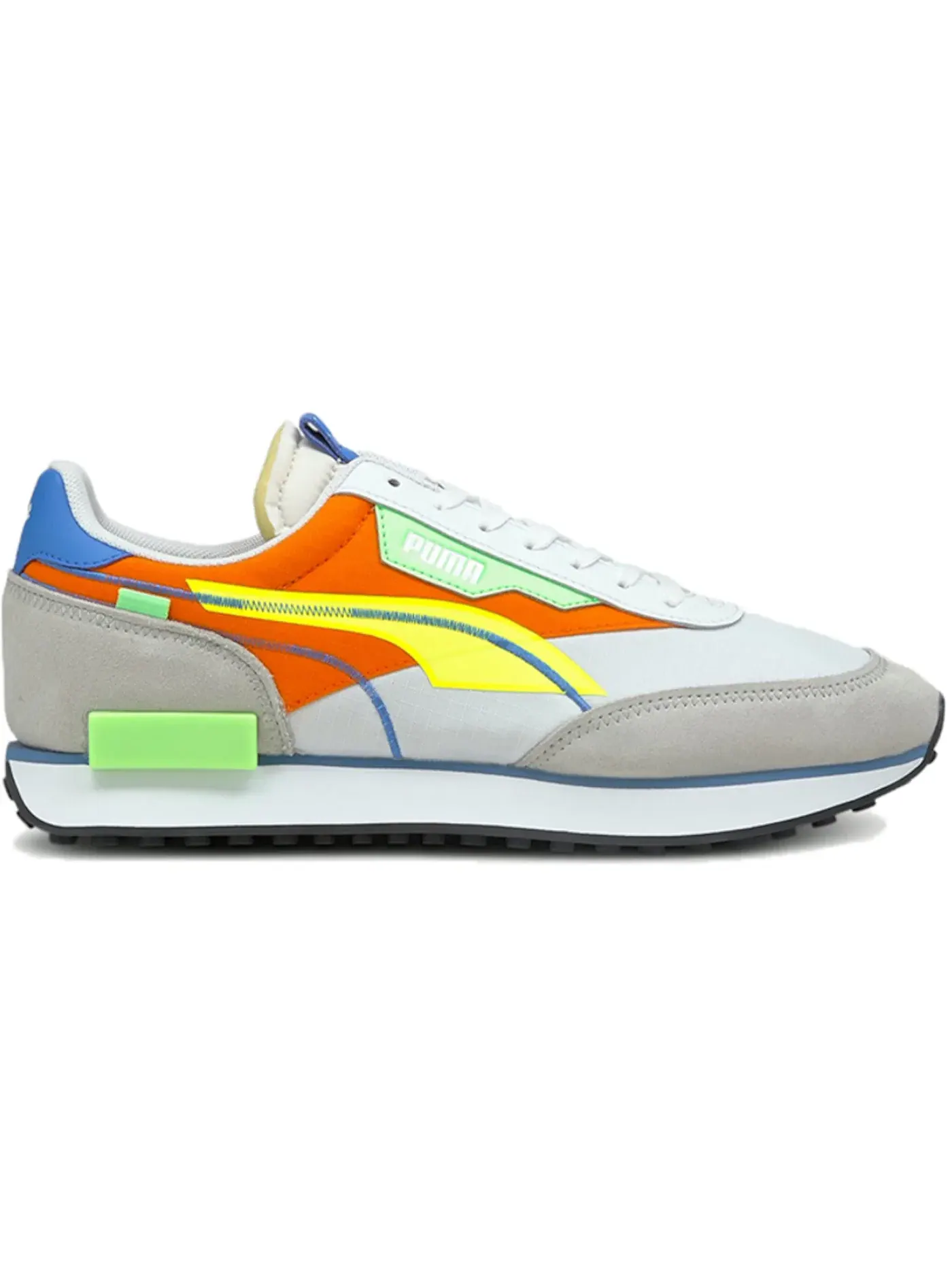 Мужские кроссовки Lifestyle Puma Future Rider Twofold SD Pop — изображение 1 из 1, белый желтый