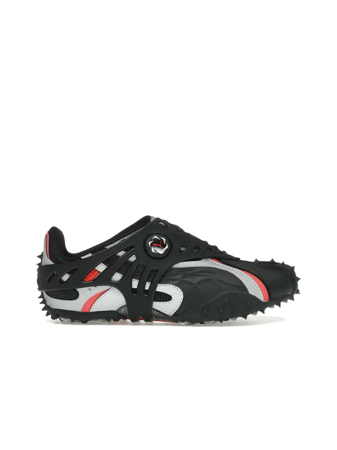 Женские кроссовки для активного отдыха Puma Gabbia Leather Puma Black Puma Silver — изображение 1 из 4