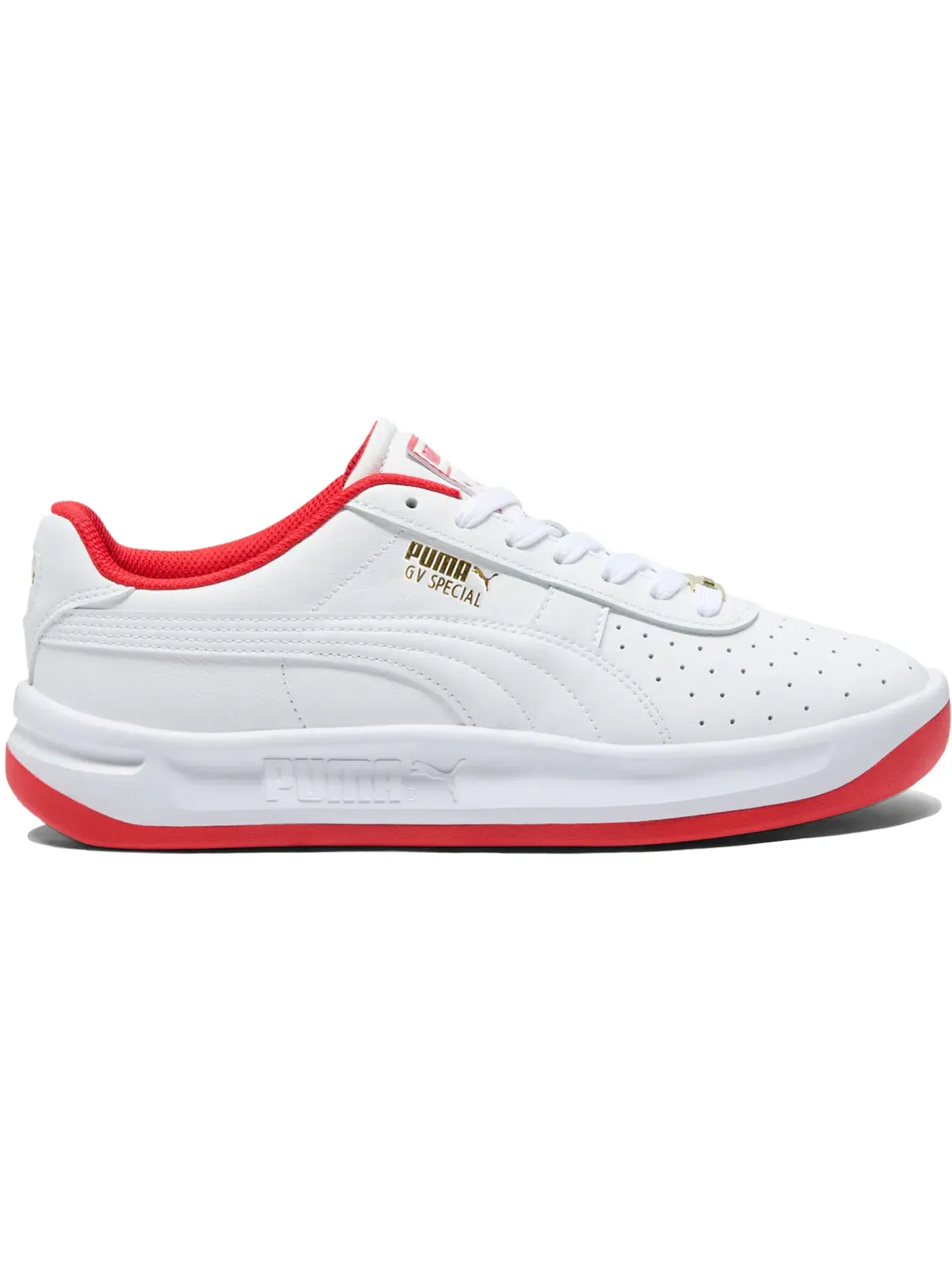 Мужские кроссовки Lifestyle Puma GV Special Puma Puma White/Pop Red/Puma Gold — изображение 1 из 1