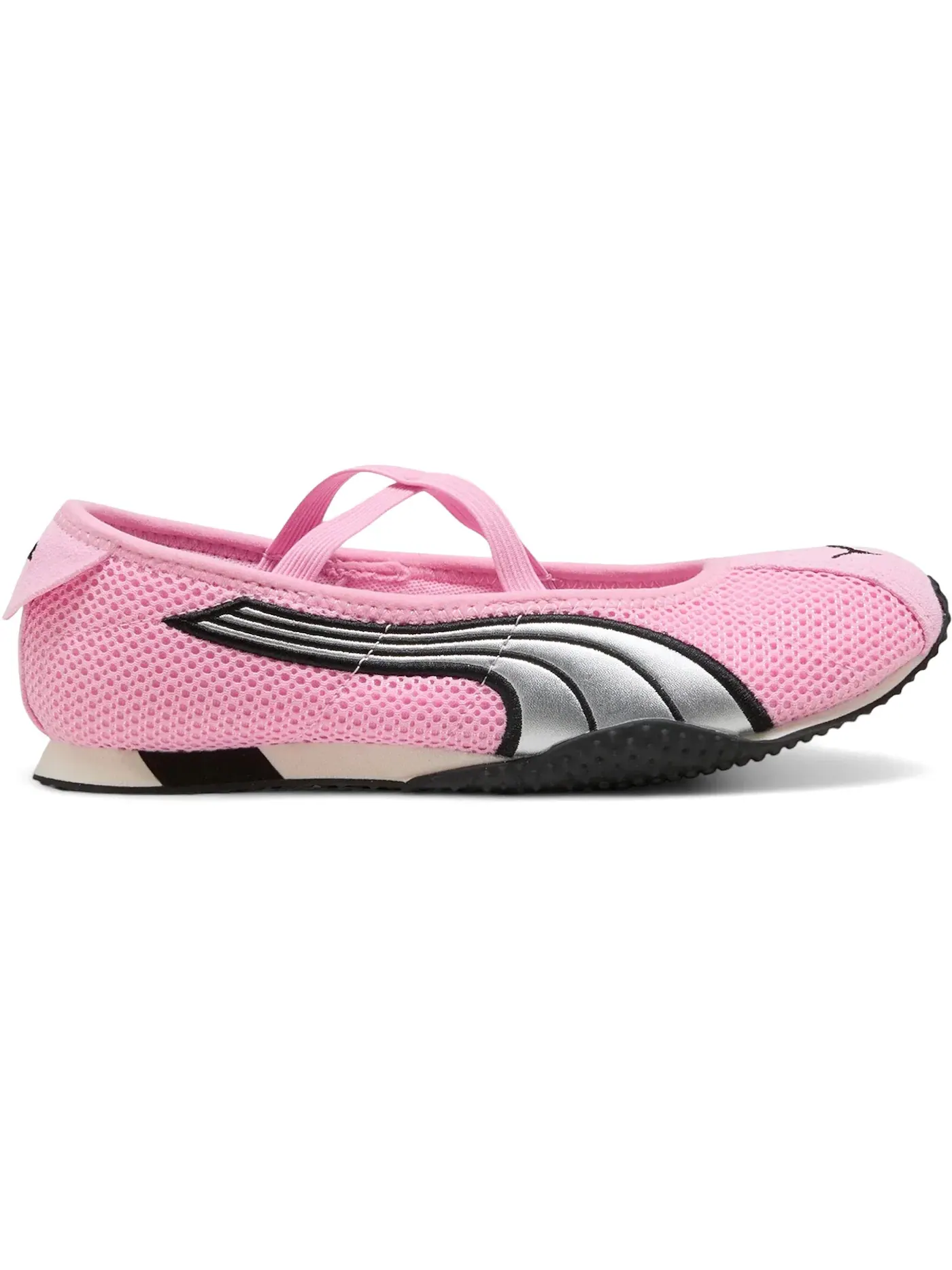 Женские кроссовки повседневные Puma H-Street Ballet — изображение 1 из 1, розовый/серебристый