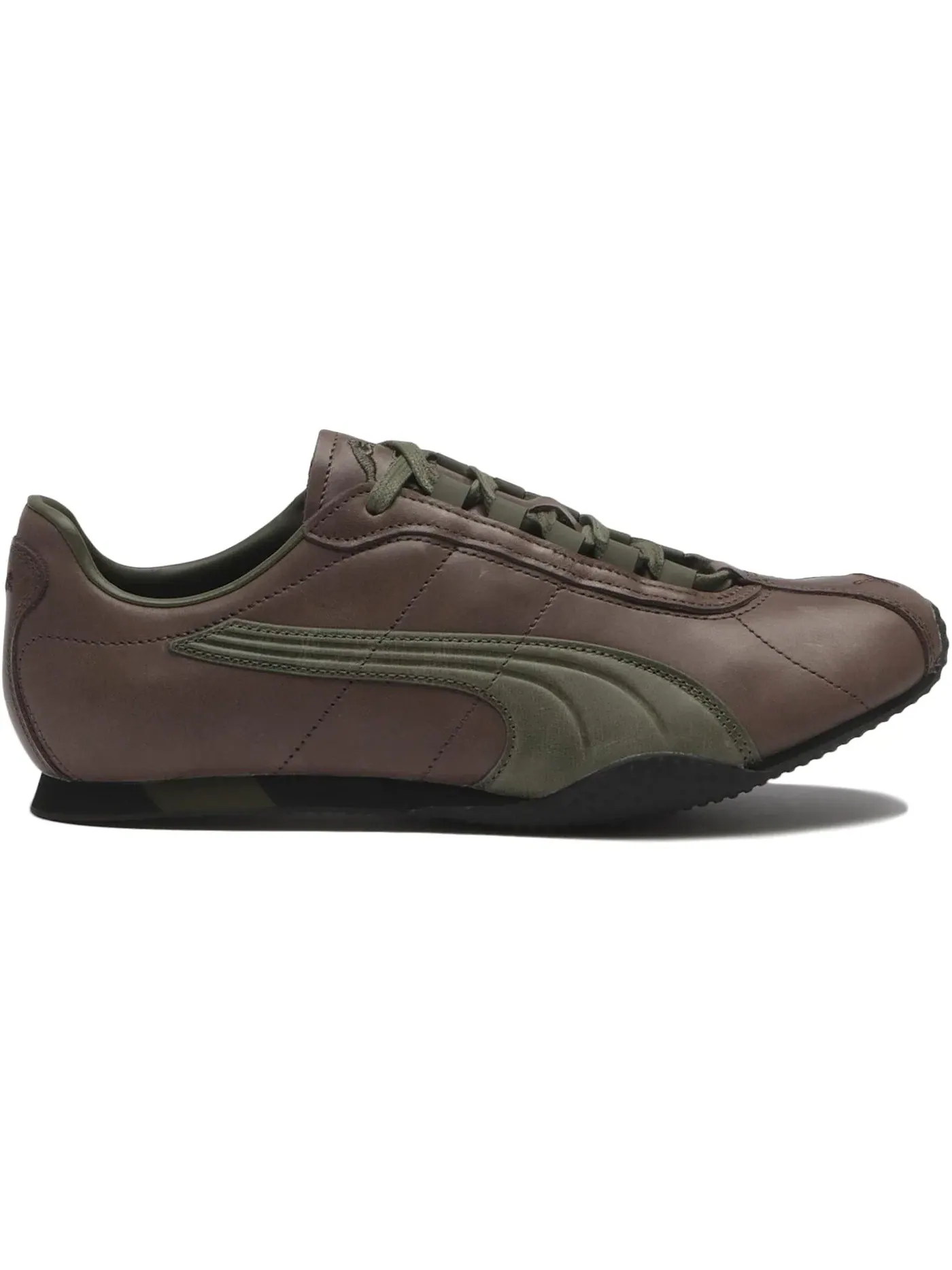 Мужские кроссовки Lifestyle с низким верхом Puma H-Street — изображение 1 из 1, коричневый/зеленый
