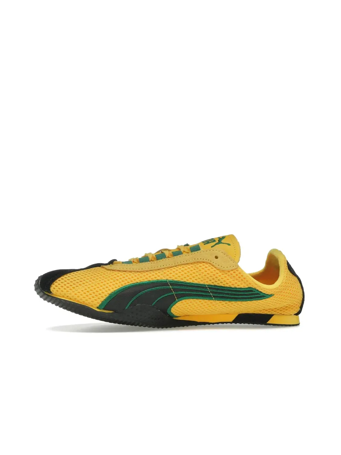 Женские кроссовки с ретро-дизайном Puma H-Street OG — изображение 3 из 4, желтый/зеленый