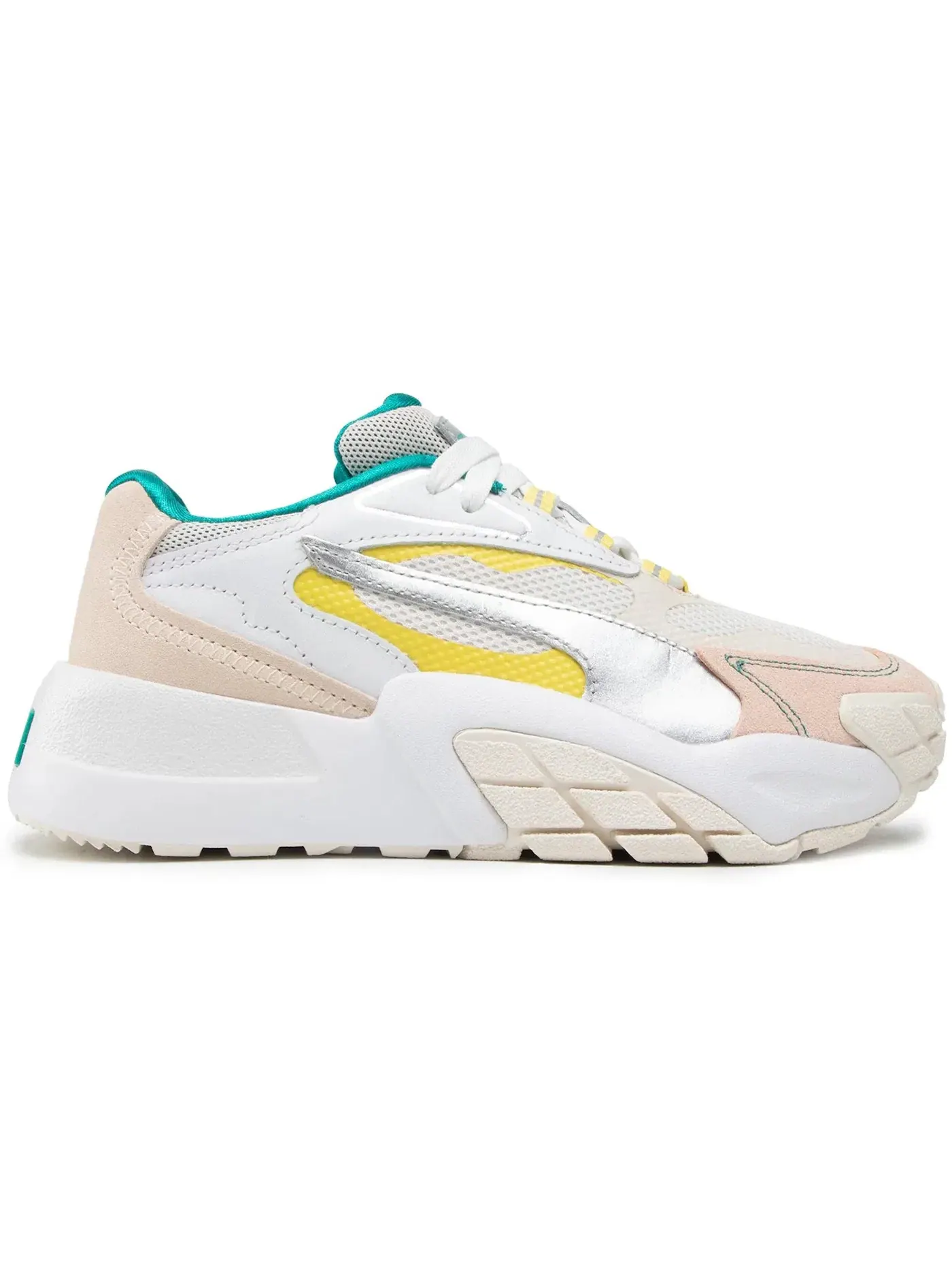 Женские кроссовки Lifestyle Puma Hedra OQ — изображение 1 из 1, белый/розовый