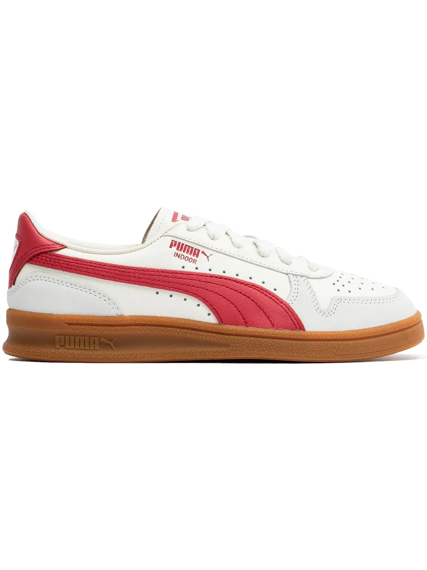 Мужские кроссовки для повседневной носки Puma Indoor OG — изображение 1 из 1, слоновая кость/красный