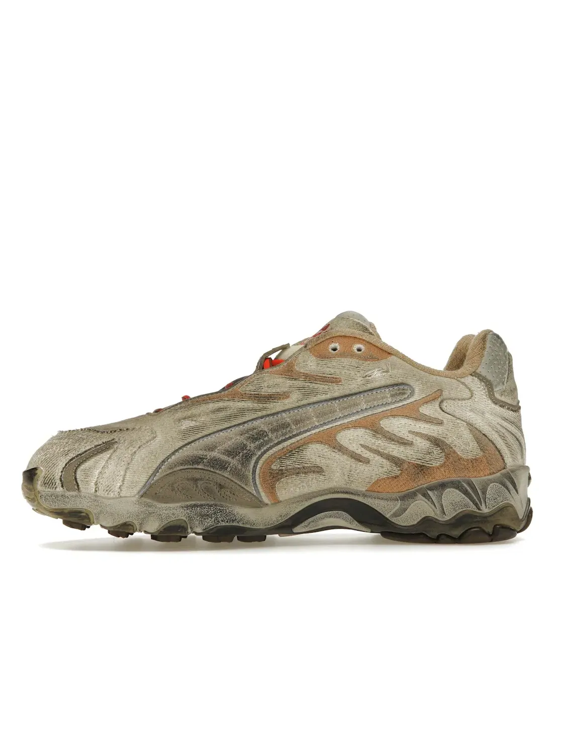 Мужские кроссовки Lifestyle Puma Inhale OG A$AP Rocky Distressed Pack — изображение 3 из 4, серебристый/песочный