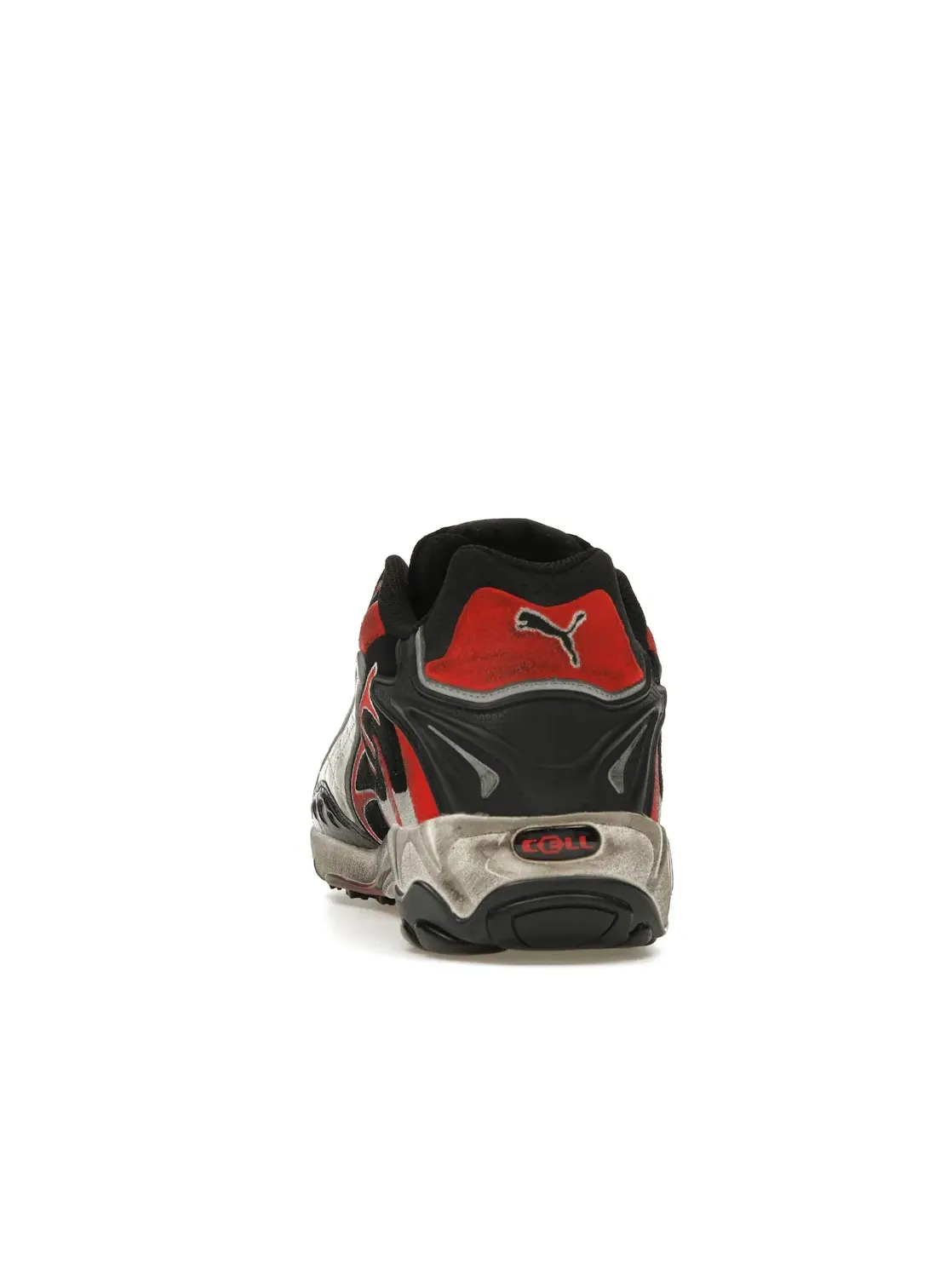 Мужские кроссовки с эффектом потертости Puma Inhale OG — изображение 4 из 4, черный/красный