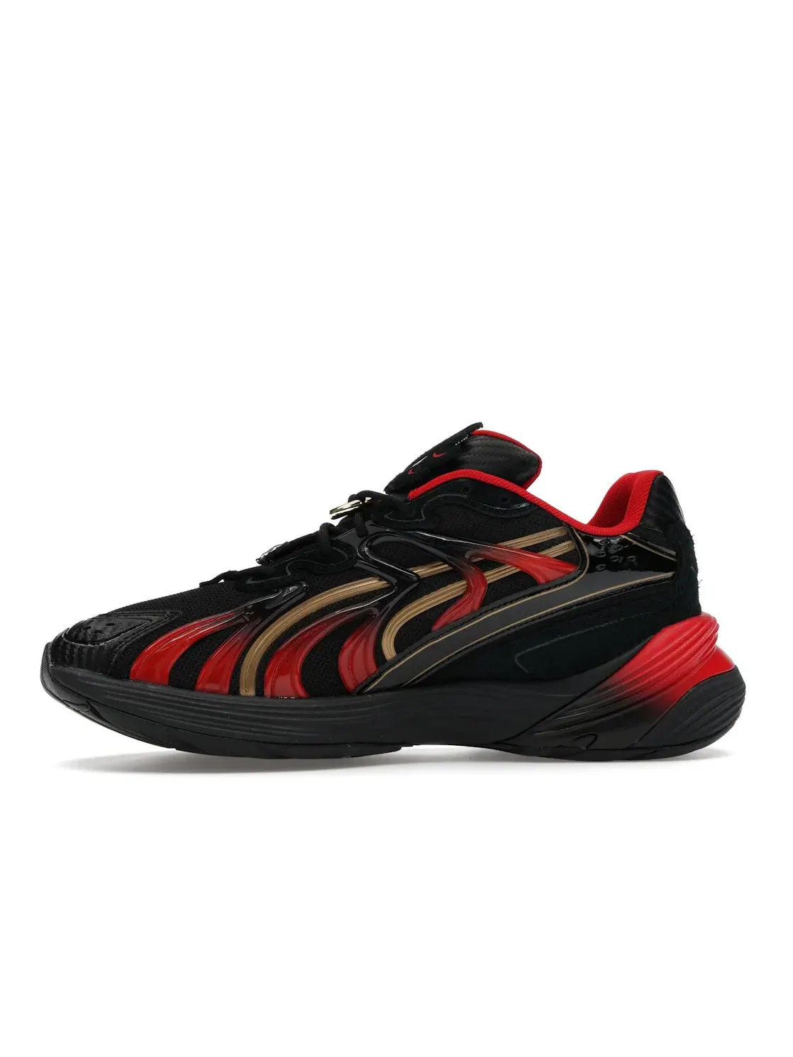 Мужские кроссовки с принтом Puma Inverse Sonic The Hedgehog Shadow Puma Black/Gold — изображение 3 из 4