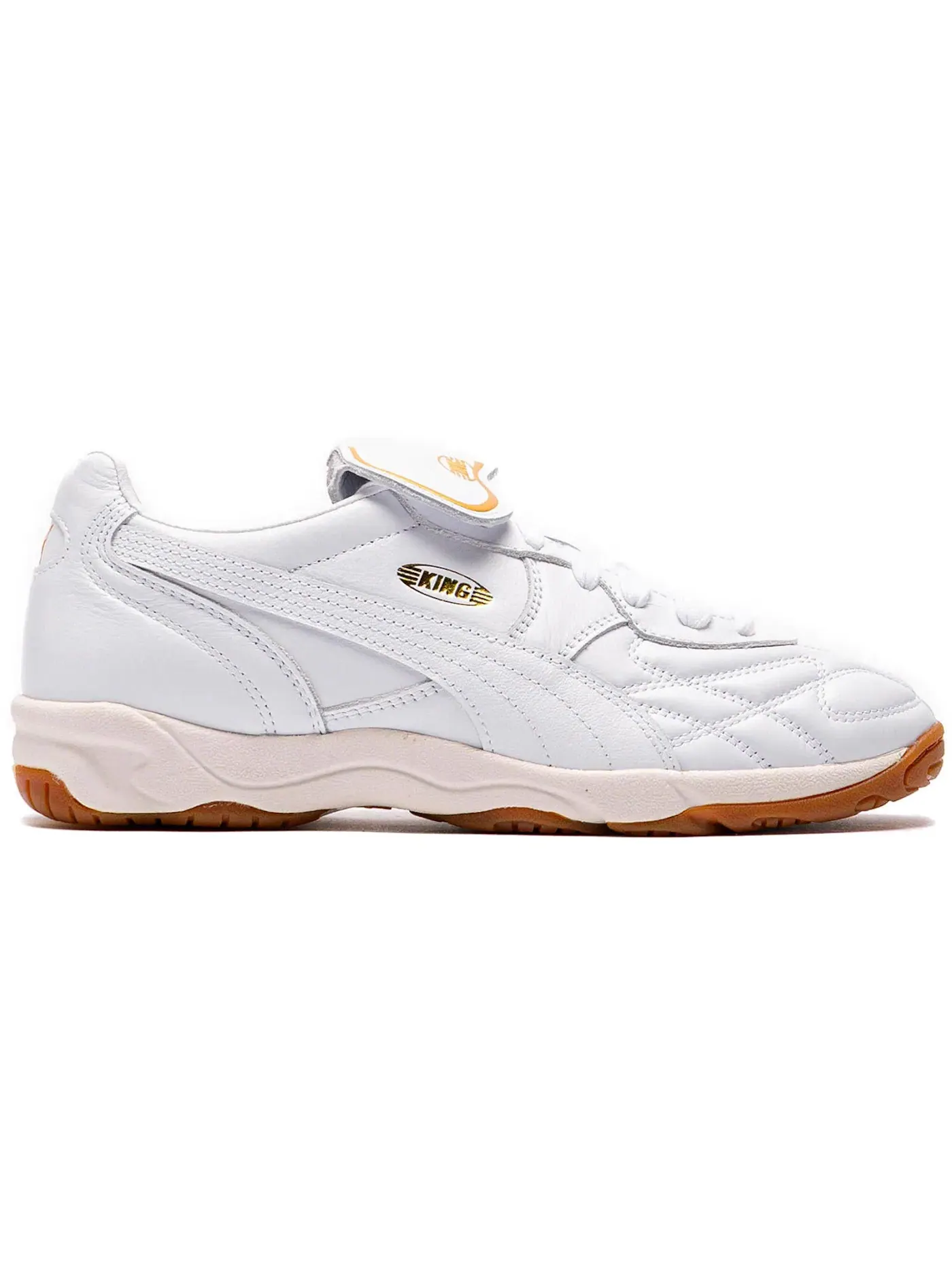 Мужские кроссовки для футзала Puma King Indoor — изображение 1 из 1, белый слоновая кость