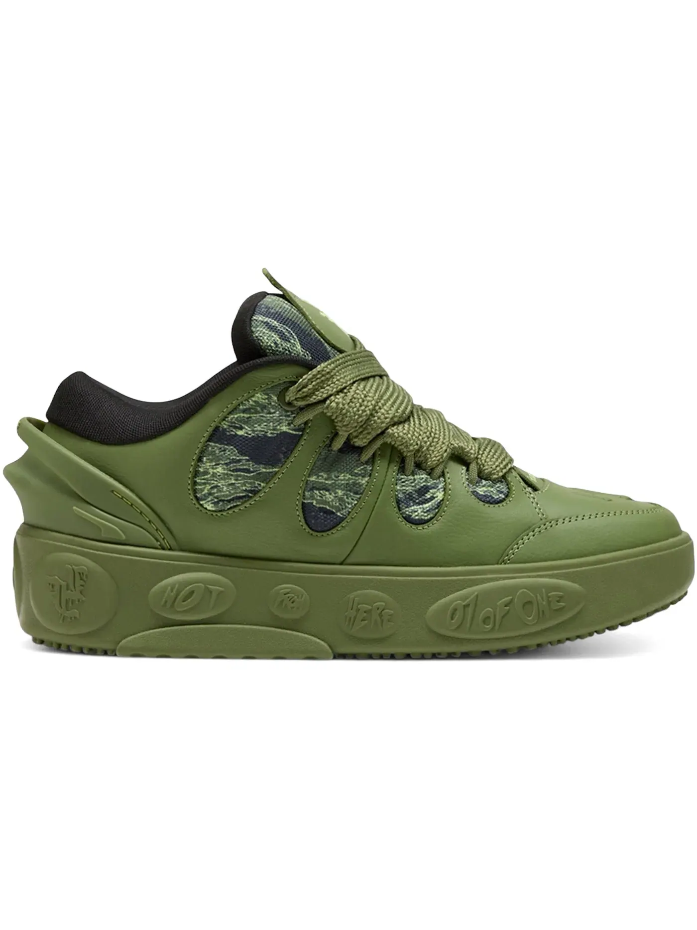Мужские кроссовки Lifestyle Puma LaMelo Ball LaFrancé Camo — изображение 1 из 1, зеленый/светлый