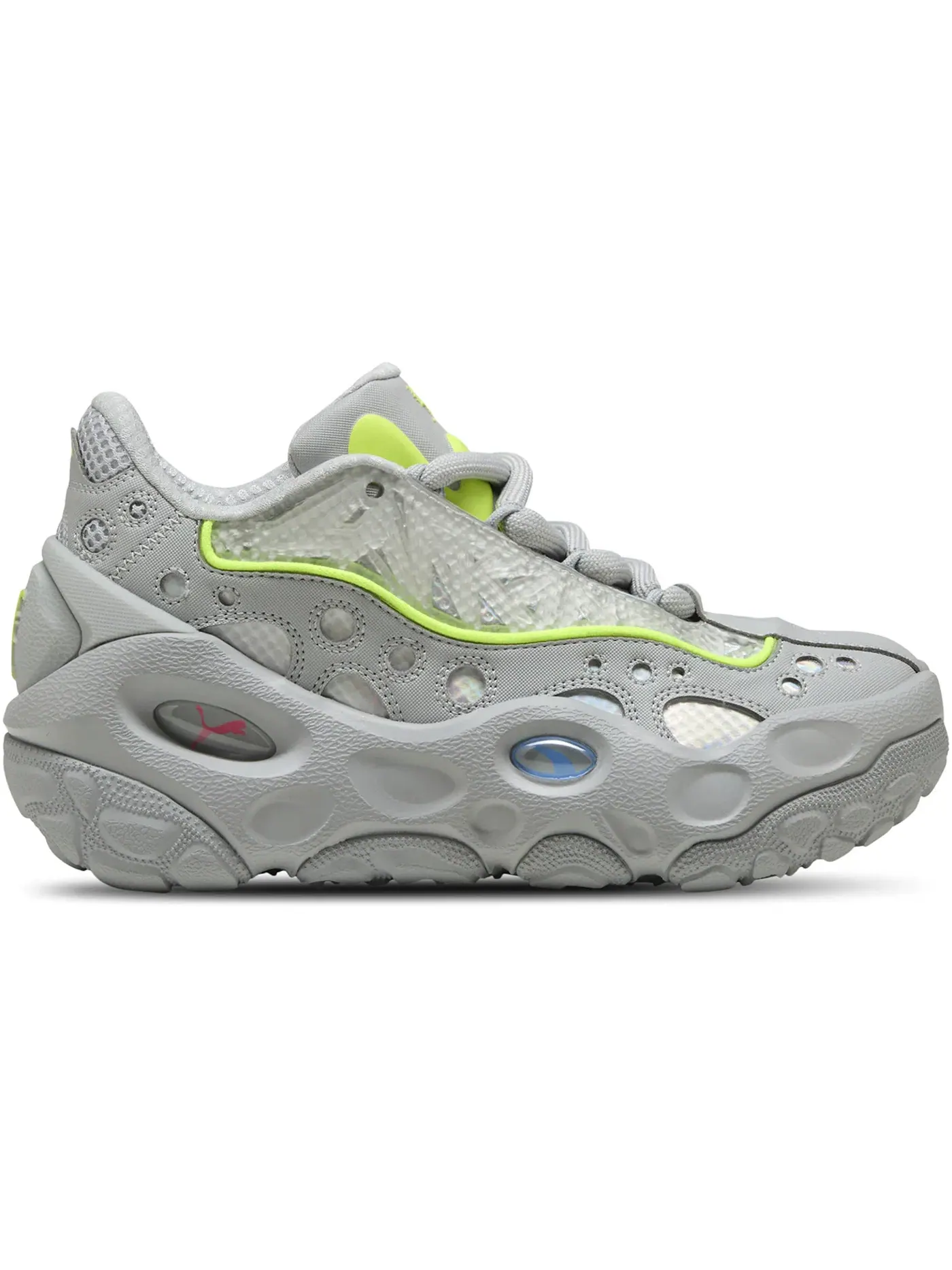 Детские кроссовки Lifestyle Puma LaMelo Ball LaFrancé RNR — изображение 1 из 1, серый неоновый