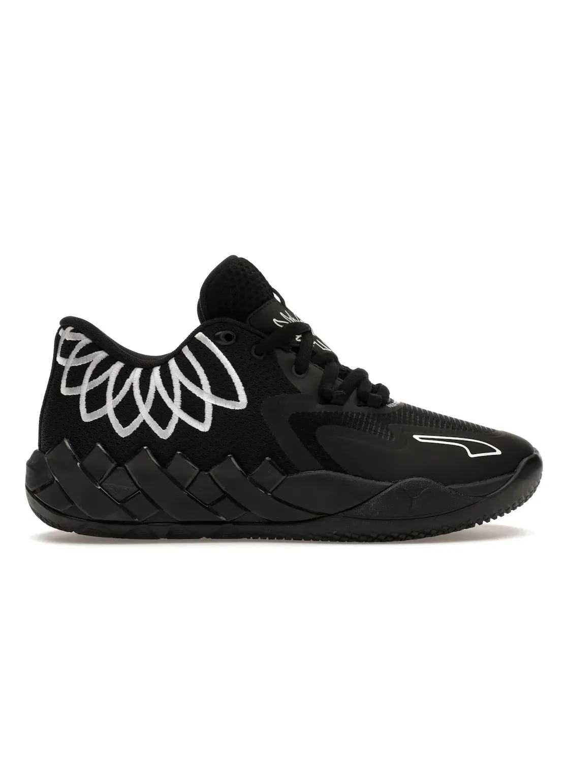 Детские кроссовки для баскетбола с дизайном LaMelo Ball Puma Puma Black/Puma White — изображение 1 из 4