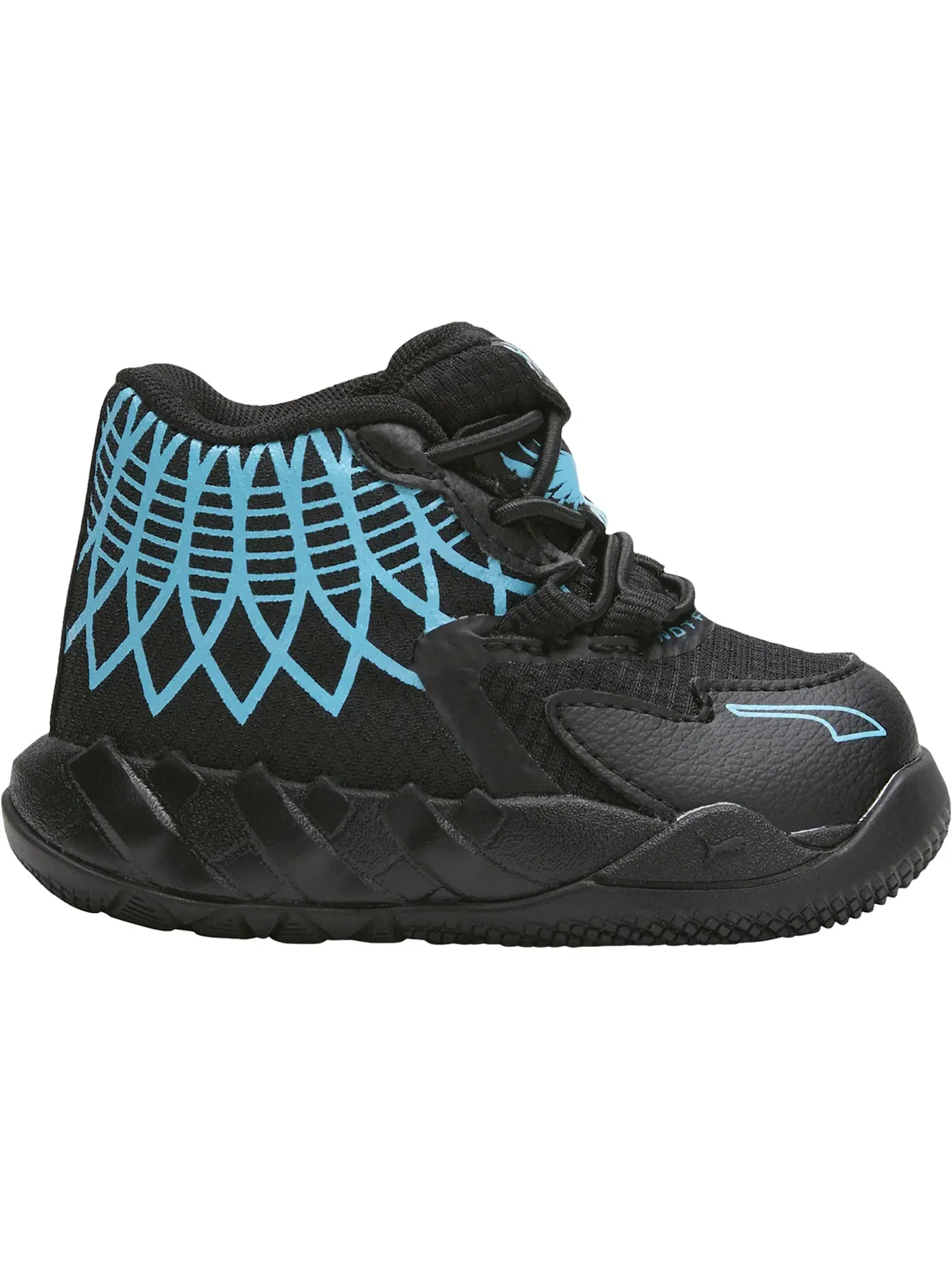 Детские кроссовки для активного спорта Puma LaMelo Ball MB.01 Buzz City (TD) — изображение 1 из 1, черный/синий