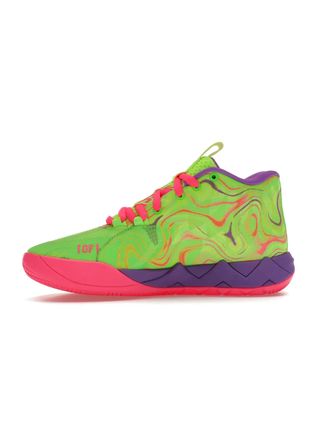 Детские кроссовки Puma LaMelo Ball MB.01 — изображение 3 из 4, фиолетовый/розовый