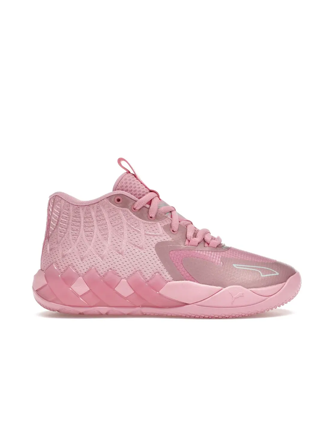 Детские кроссовки для мальчиков с переливами LaMelo Ball MB.01 Puma — изображение 1 из 4, светлый голубой
