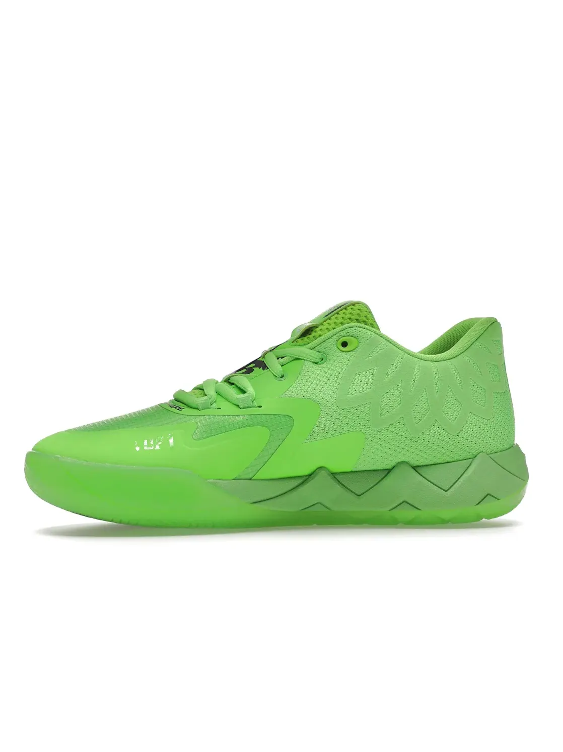 Мужские баскетбольные кроссовки с принтом Puma LaMelo Ball MB.01 Lo — изображение 3 из 4, зеленый