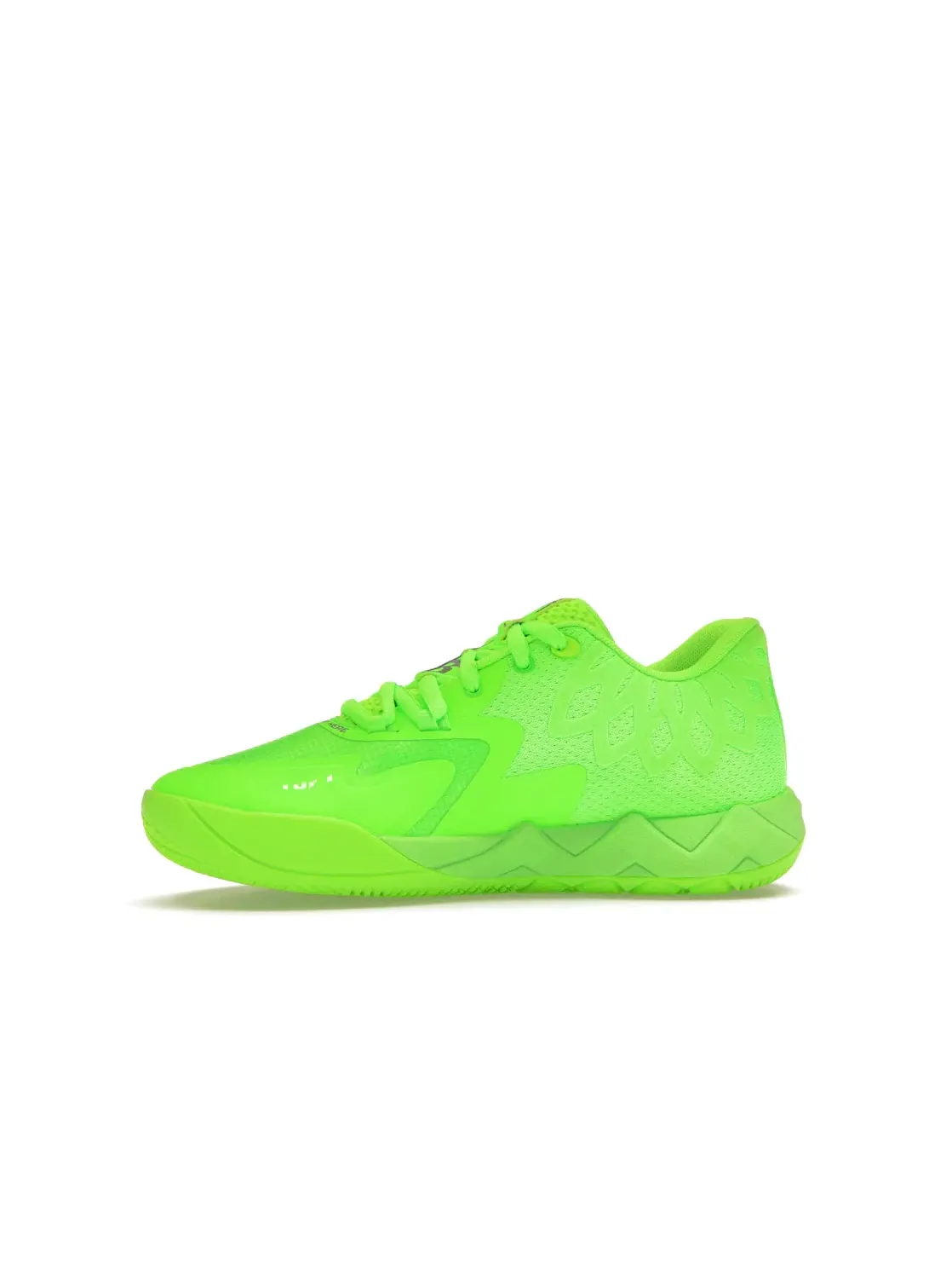 Детские кроссовки для мальчиков с длинным рукавом Puma LaMelo Ball MB.01 Lo — изображение 3 из 4, зеленый