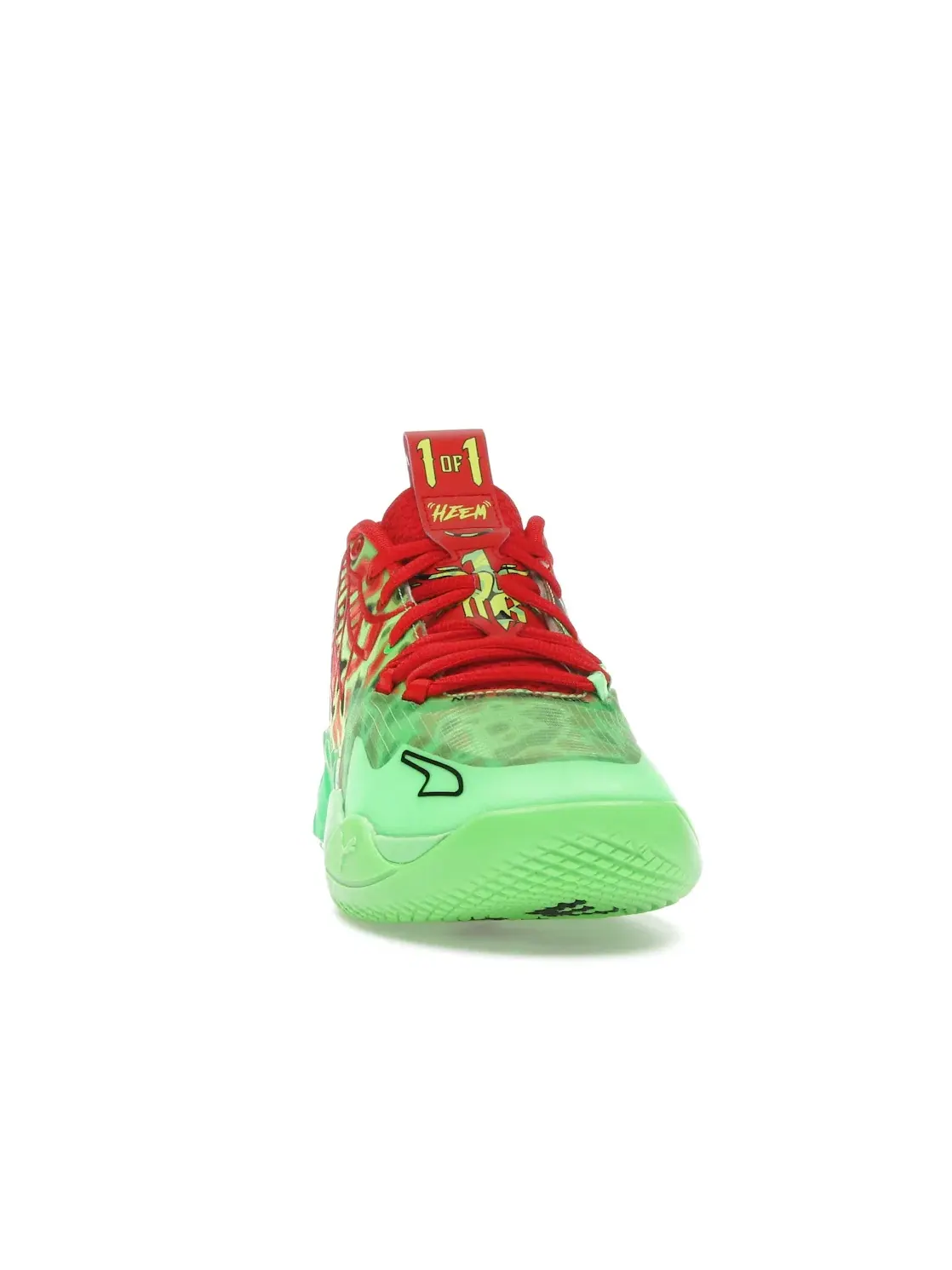 Мужские кроссовки баскетбольные Puma LaMelo Ball MB.01 Thermal — изображение 2 из 4, зеленый/красный