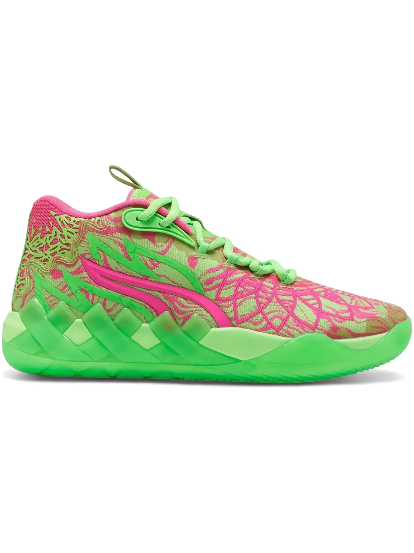 Мужские кроссовки с принтом Puma LaMelo Ball MB.01234 Mash-Up — изображение 1 из 1, зеленый