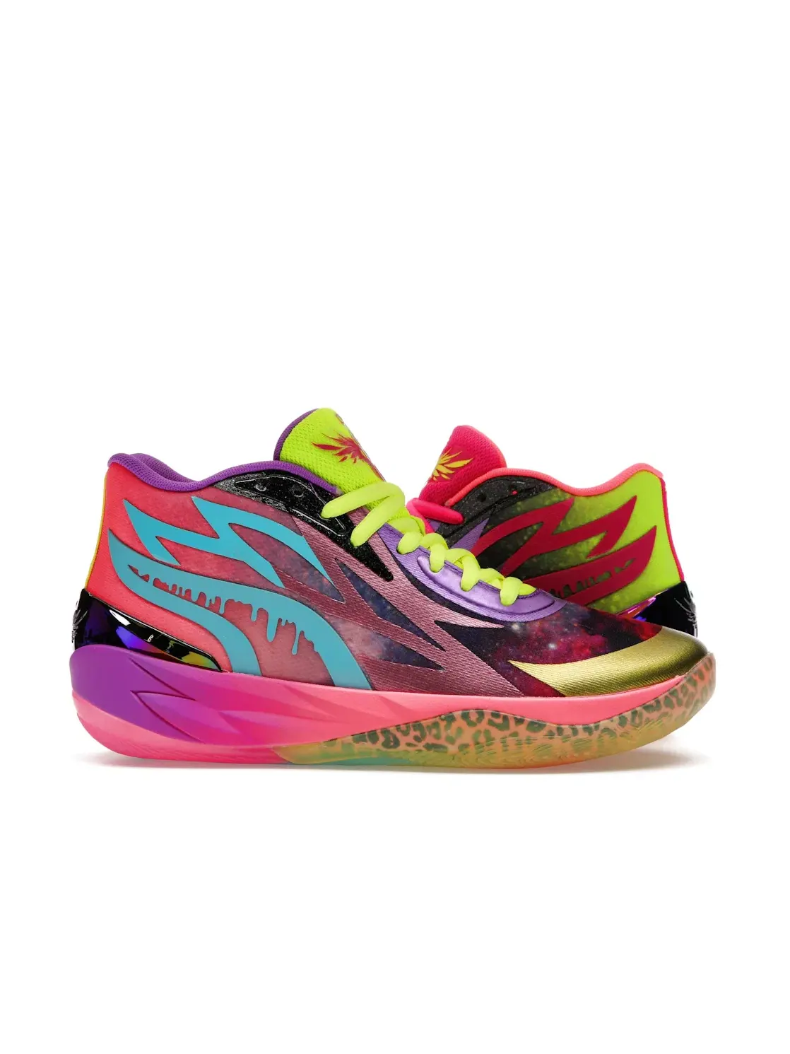 Мужские баскетбольные кроссовки с дышащим верхом Puma LaMelo Ball MB.02 Be You — изображение 1 из 4