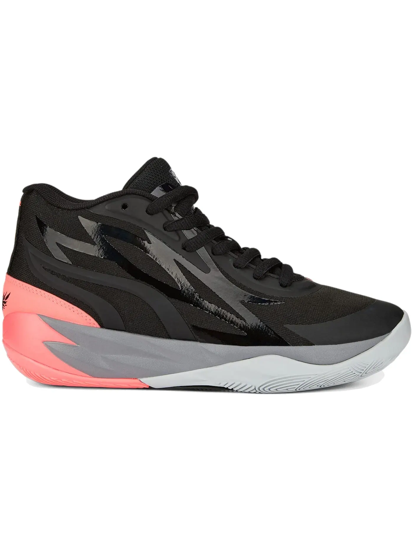 Детские кроссовки для баскетбола Puma LaMelo Ball MB.02 Puma Black Sunset Glow — изображение 1 из 1