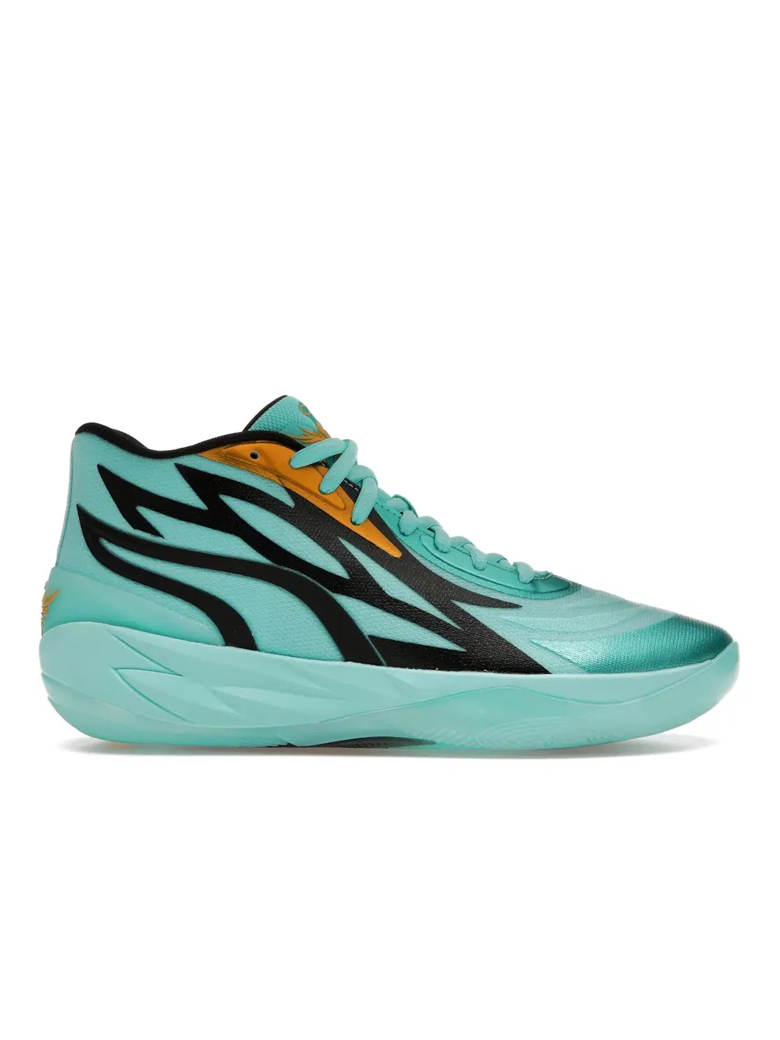 Мужские кроссовки с принтом Puma LaMelo Ball MB.02 — изображение 1 из 4, голубой/черный