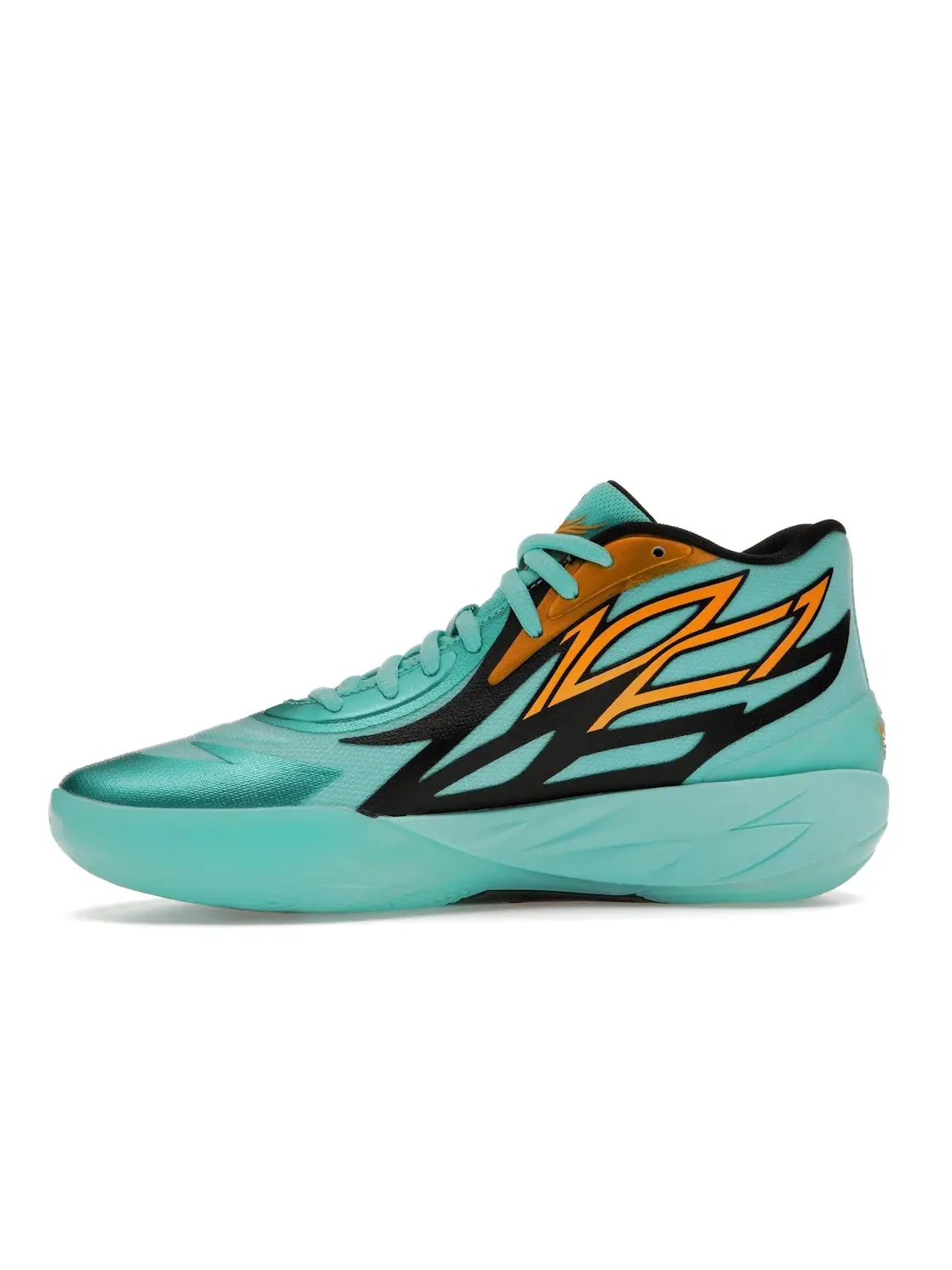 Мужские кроссовки с принтом Puma LaMelo Ball MB.02 — изображение 3 из 4, голубой/черный