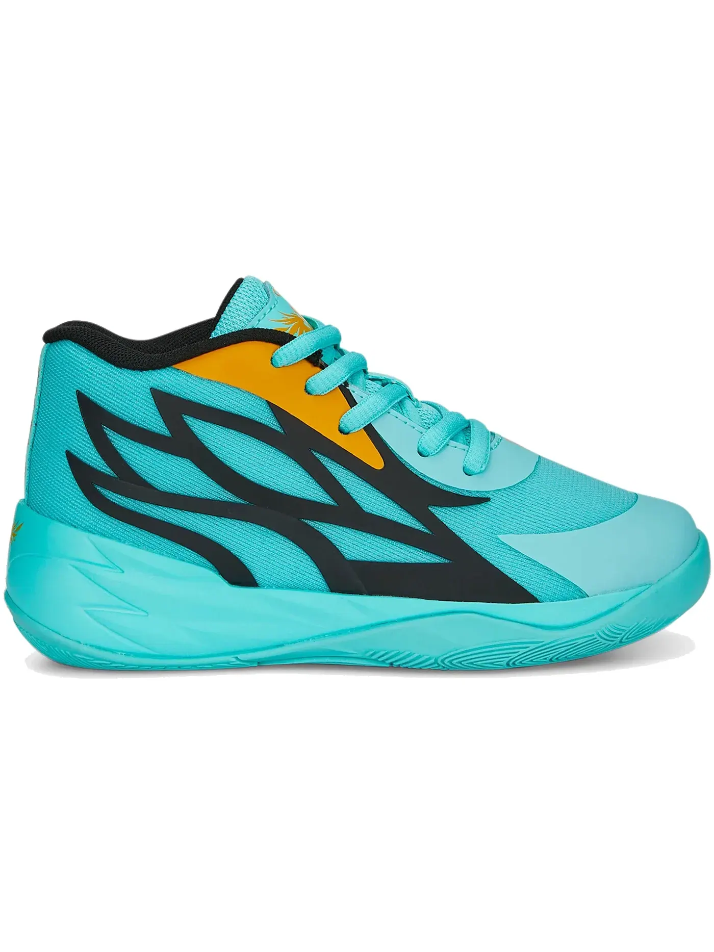 Детские кроссовки для мальчиков с дизайном LaMelo Ball MB.02 Puma — изображение 1 из 1, голубой/черный