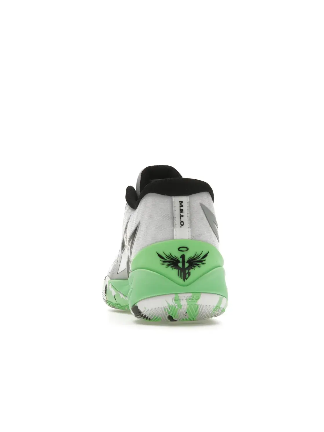 Мужские кроссовки для баскетбола Puma LaMelo Ball MB.02 Lo — изображение 4 из 4, зеленый/белый/серый