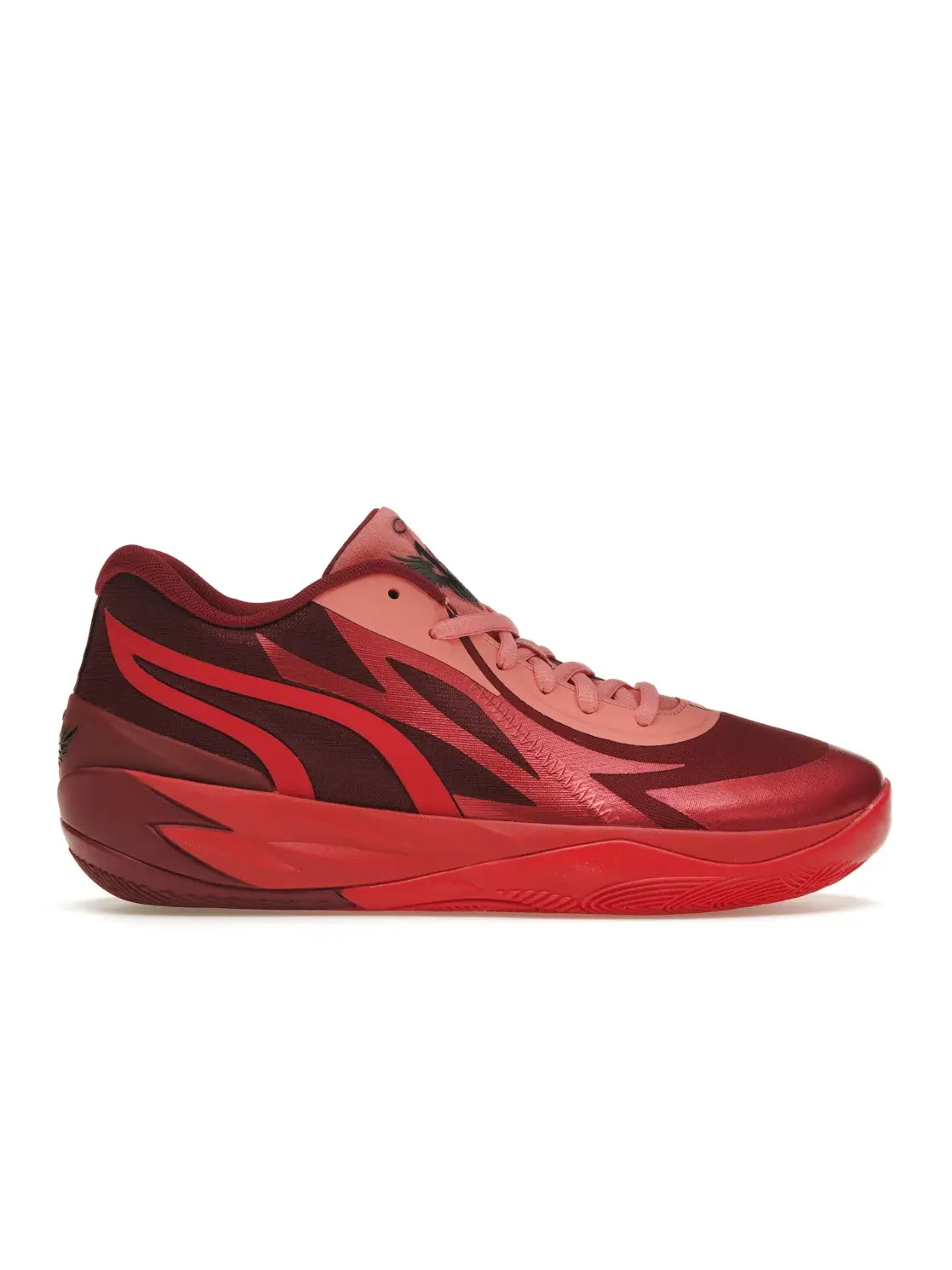Мужские кроссовки баскетбольные Puma LaMelo Ball MB.02 Lo Puma — изображение 1 из 4, красный/красный/розовый