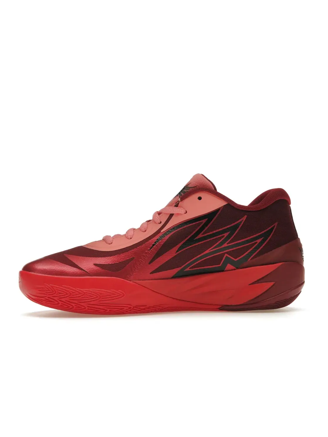 Мужские кроссовки баскетбольные Puma LaMelo Ball MB.02 Lo Puma — изображение 3 из 4, красный/красный/розовый
