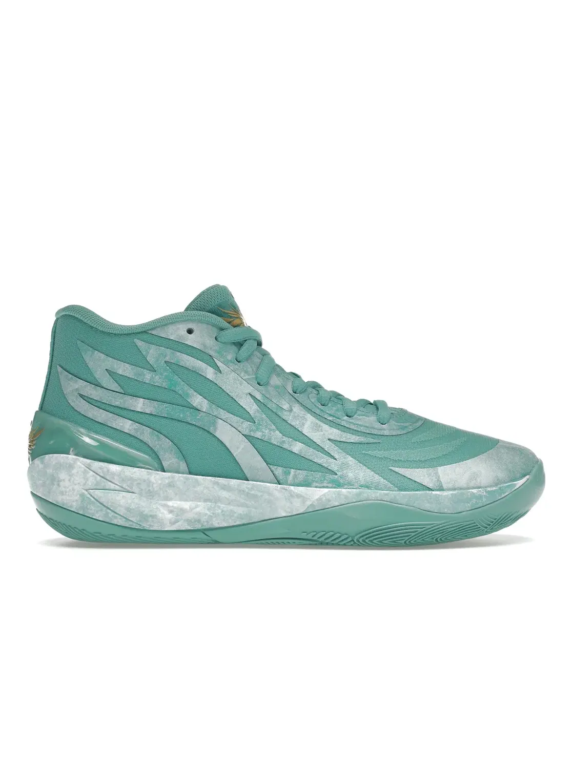 Мужские кроссовки баскетбольные Puma LaMelo Ball MB.02 — изображение 1 из 4, золотистый