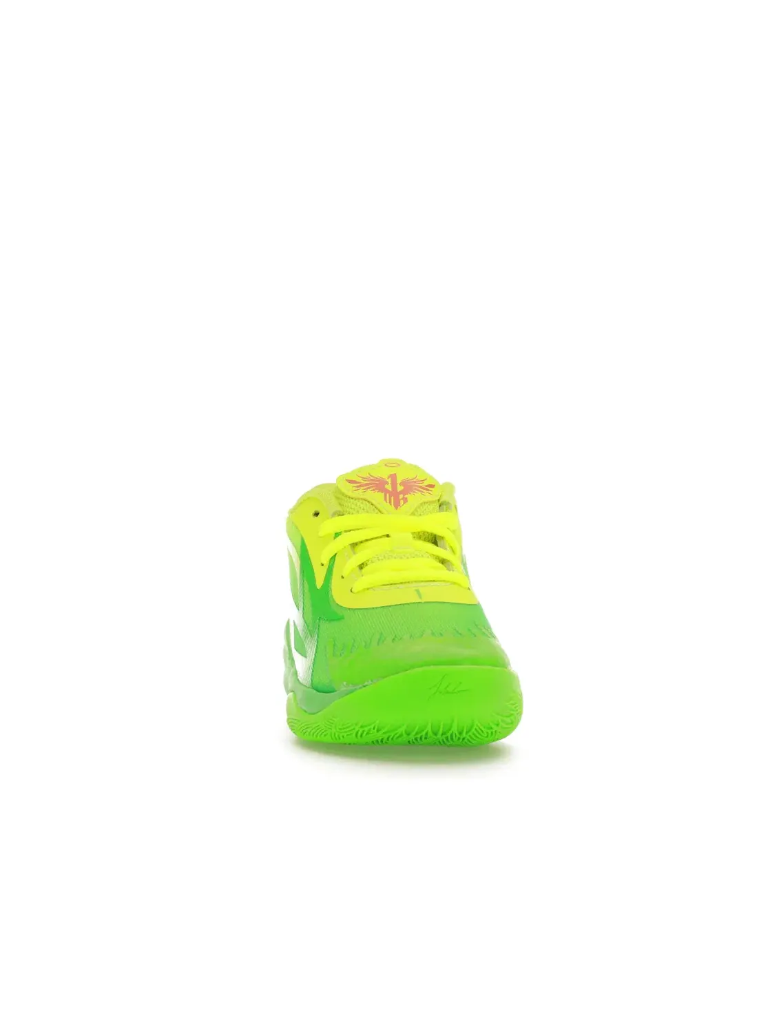 Детские кроссовки с принтом Puma LaMelo Ball MB.02 — изображение 2 из 4, зеленый
