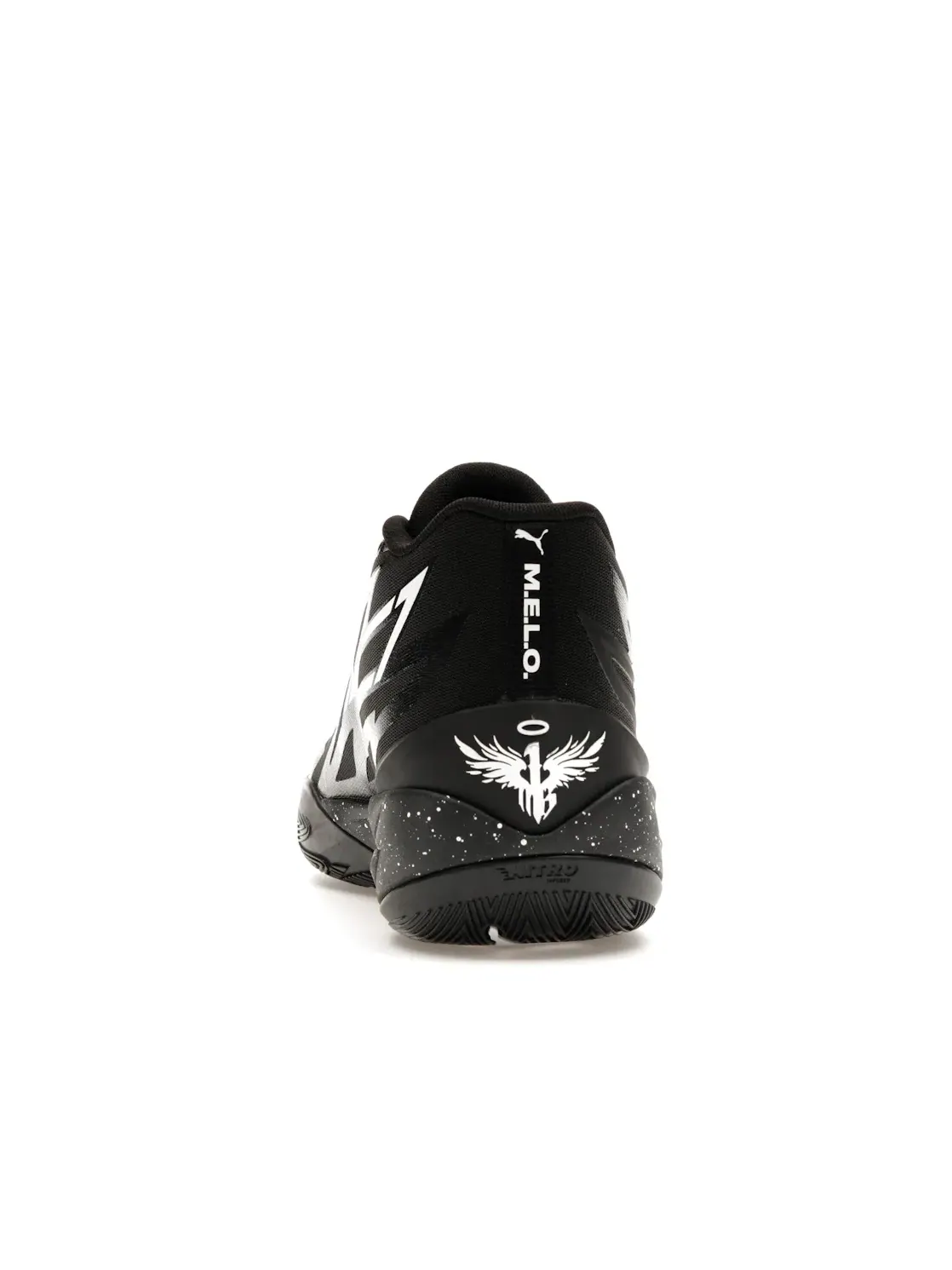Мужские кроссовки для баскетбола Puma LaMelo Ball MB.02 — изображение 4 из 4, черный/белый