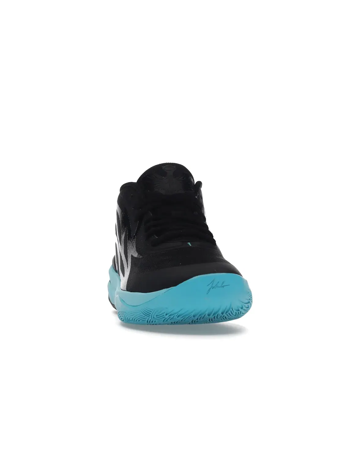 Мужские баскетбольные кроссовки Puma LaMelo Ball MB.02 Puma Black/Blue Atoll — изображение 2 из 4