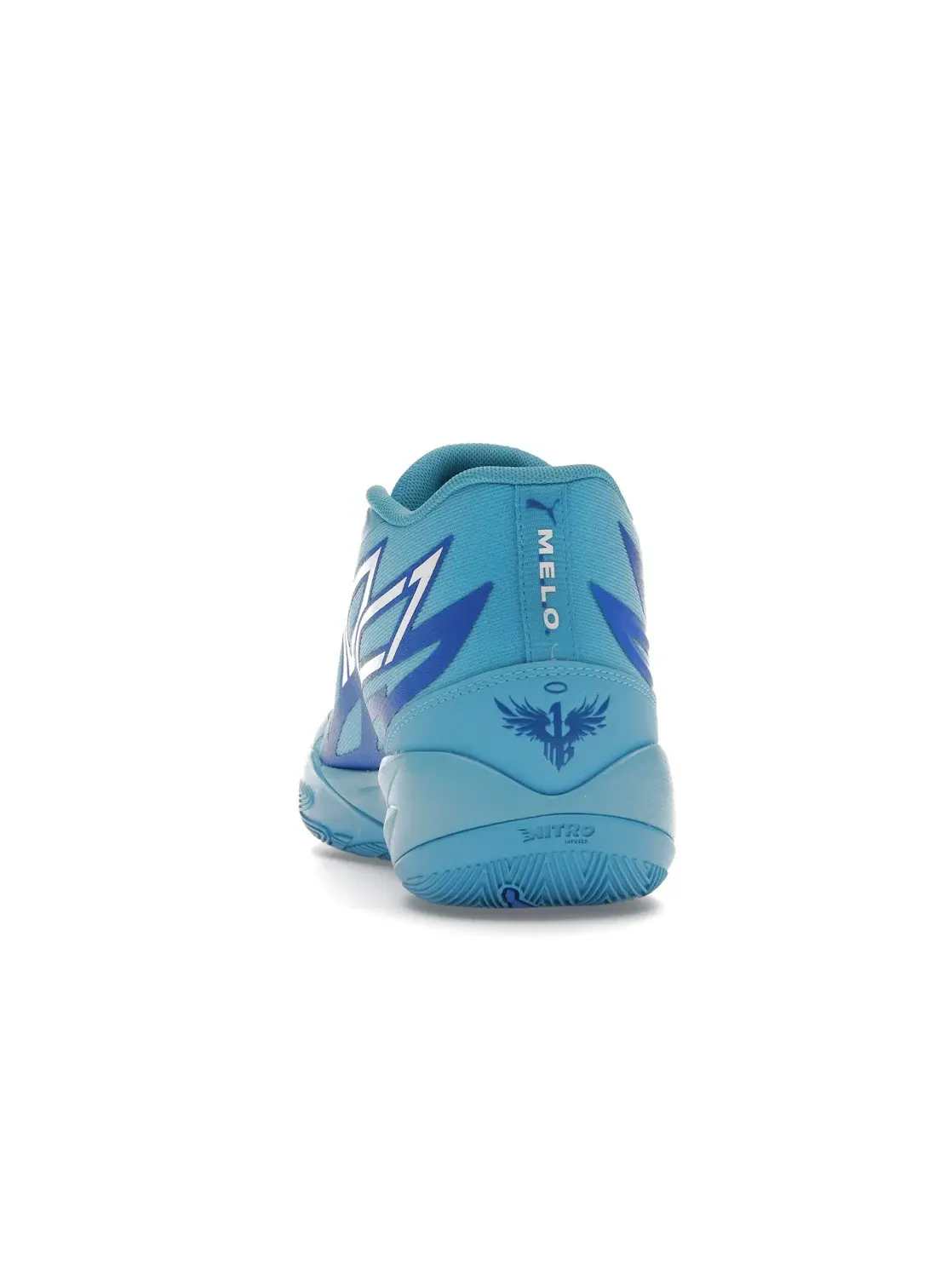 Детские кроссовки для мальчиков с высоким качеством Puma LaMelo Ball MB.02 — изображение 4 из 4, синий/синий