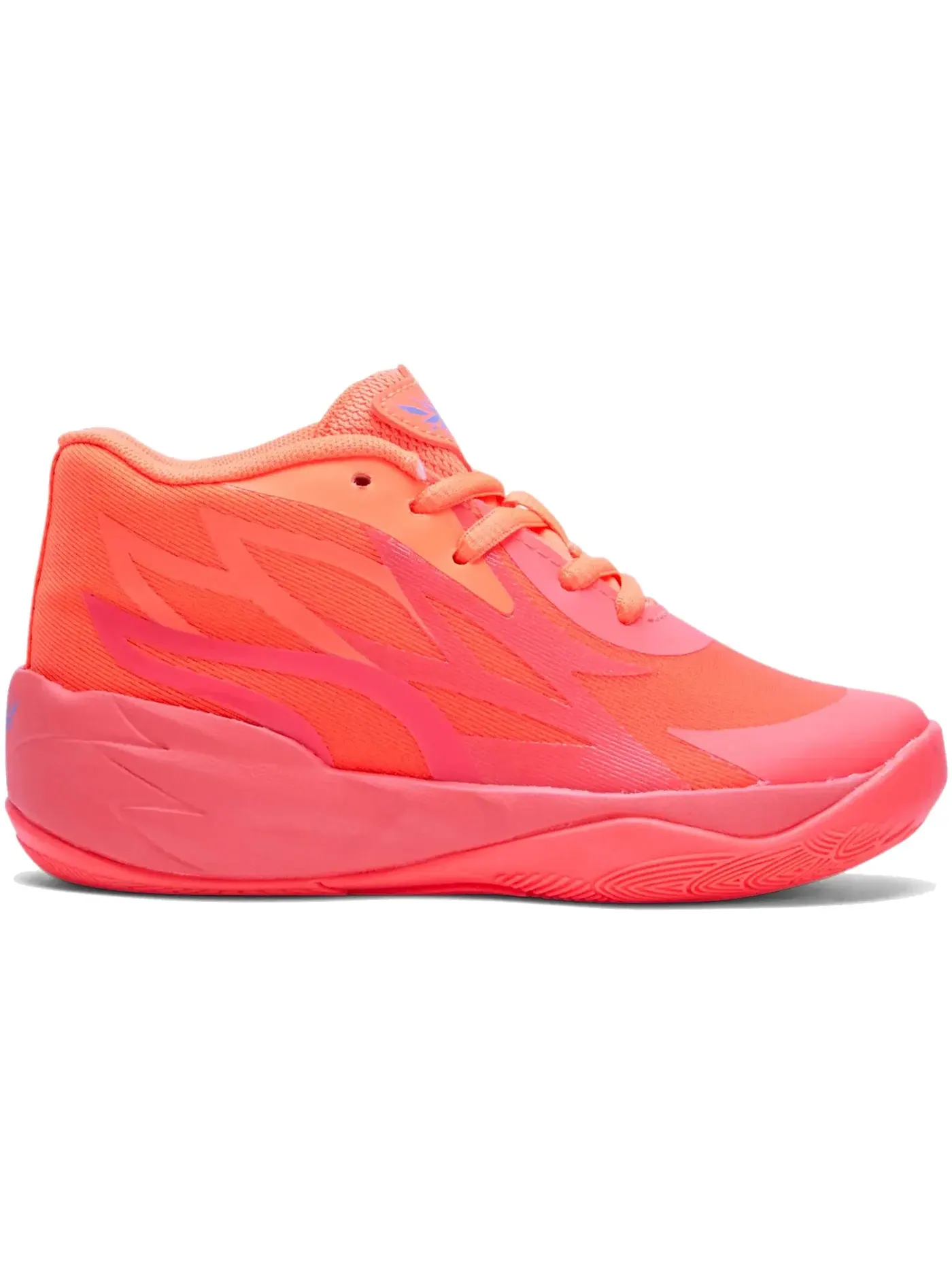 Детские кроссовки для мальчиков с принтом Puma LaMelo Ball MB.02 Puma — изображение 1 из 1, оранжевый