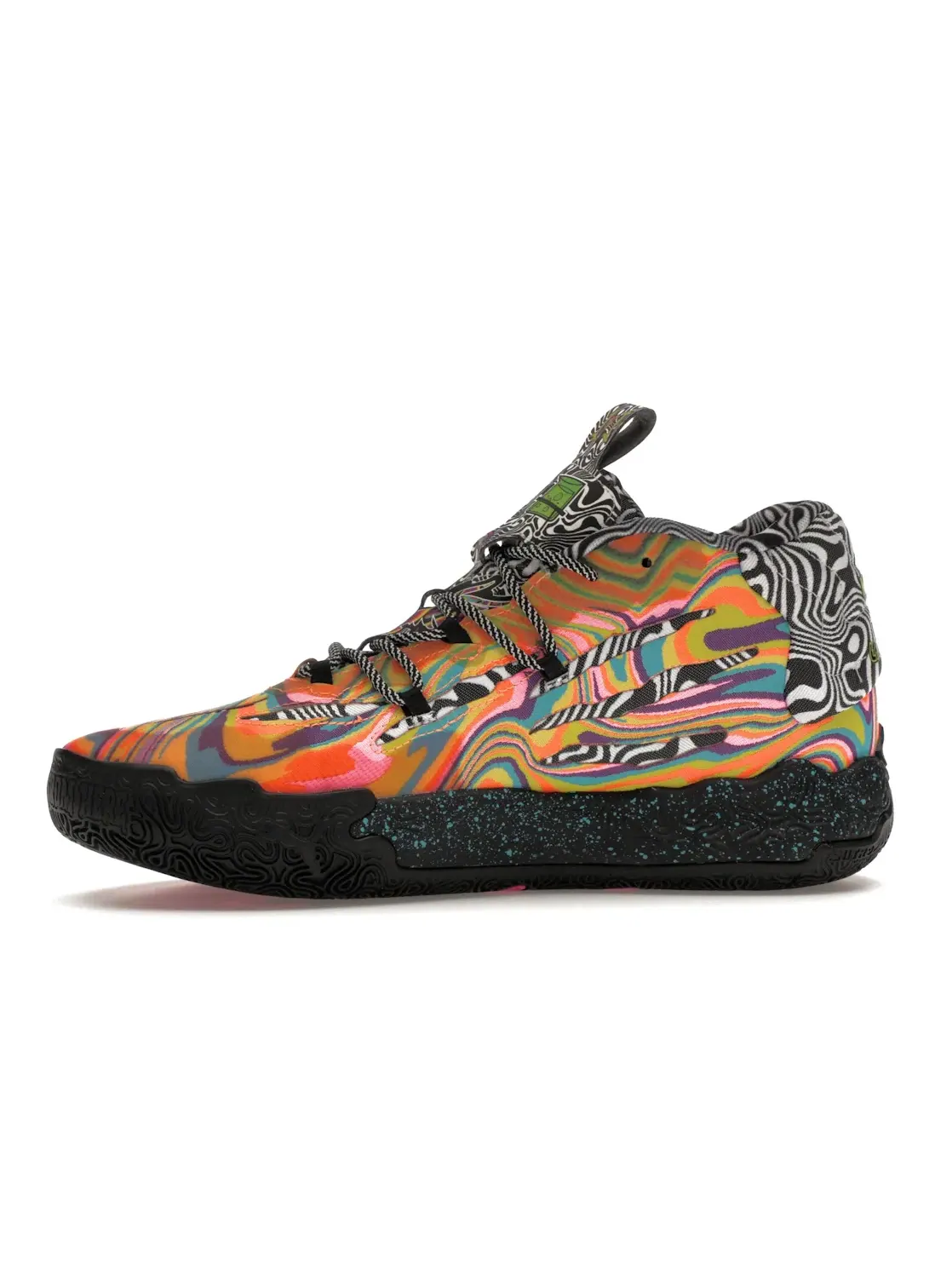 Мужские кроссовки с принтом Puma LaMelo Ball MB.03 Dexter's Laboratory Puma — изображение 3 из 4, розовый оранжевый