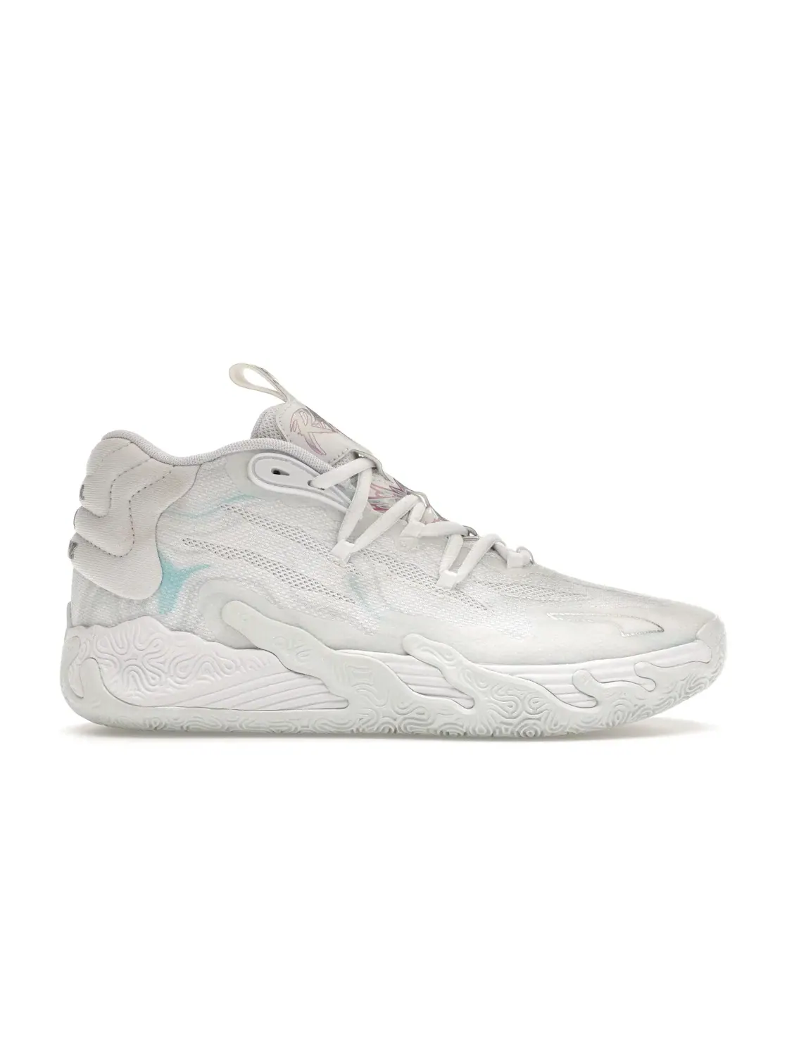 Детские кроссовки для мальчиков Puma LaMelo Ball MB.03 Iridescent — изображение 1 из 4, белый
