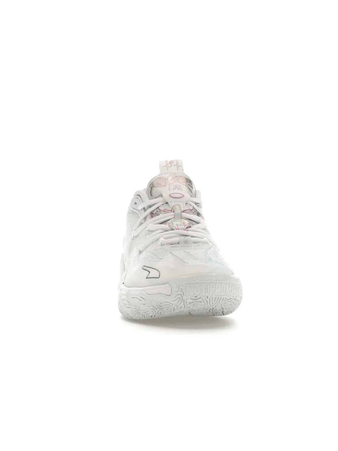 Детские кроссовки для мальчиков Puma LaMelo Ball MB.03 Iridescent — изображение 2 из 4, белый