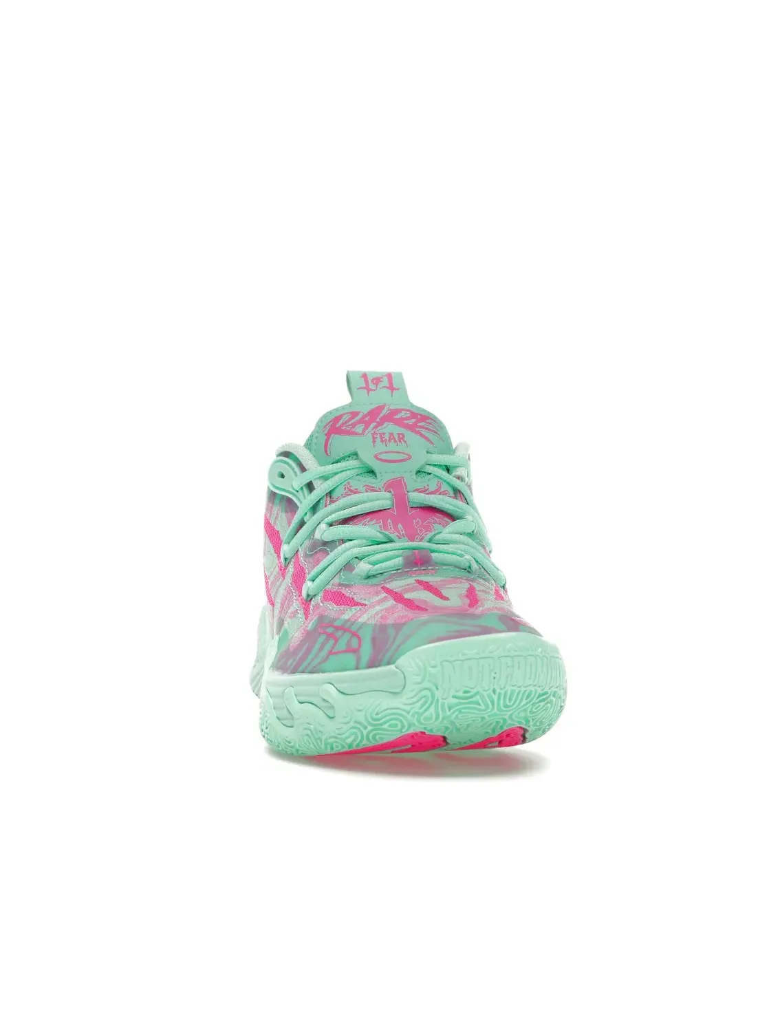 Мужские баскетбольные кроссовки с принтом Puma LaMelo Ball MB.03 — изображение 2 из 4, розовый