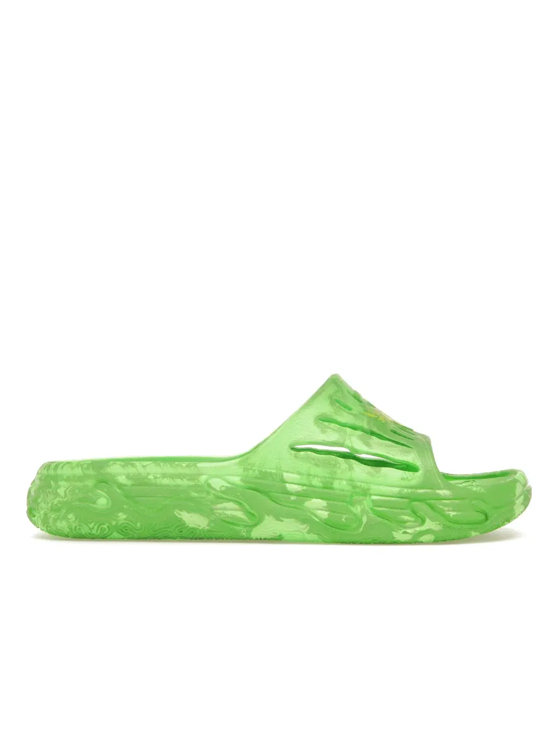 Мужские сандалии-слайды с брендовым дизайном Puma LaMelo Ball MB.03 Slide Puma — изображение 1 из 4, зеленый/желтый/зеленый