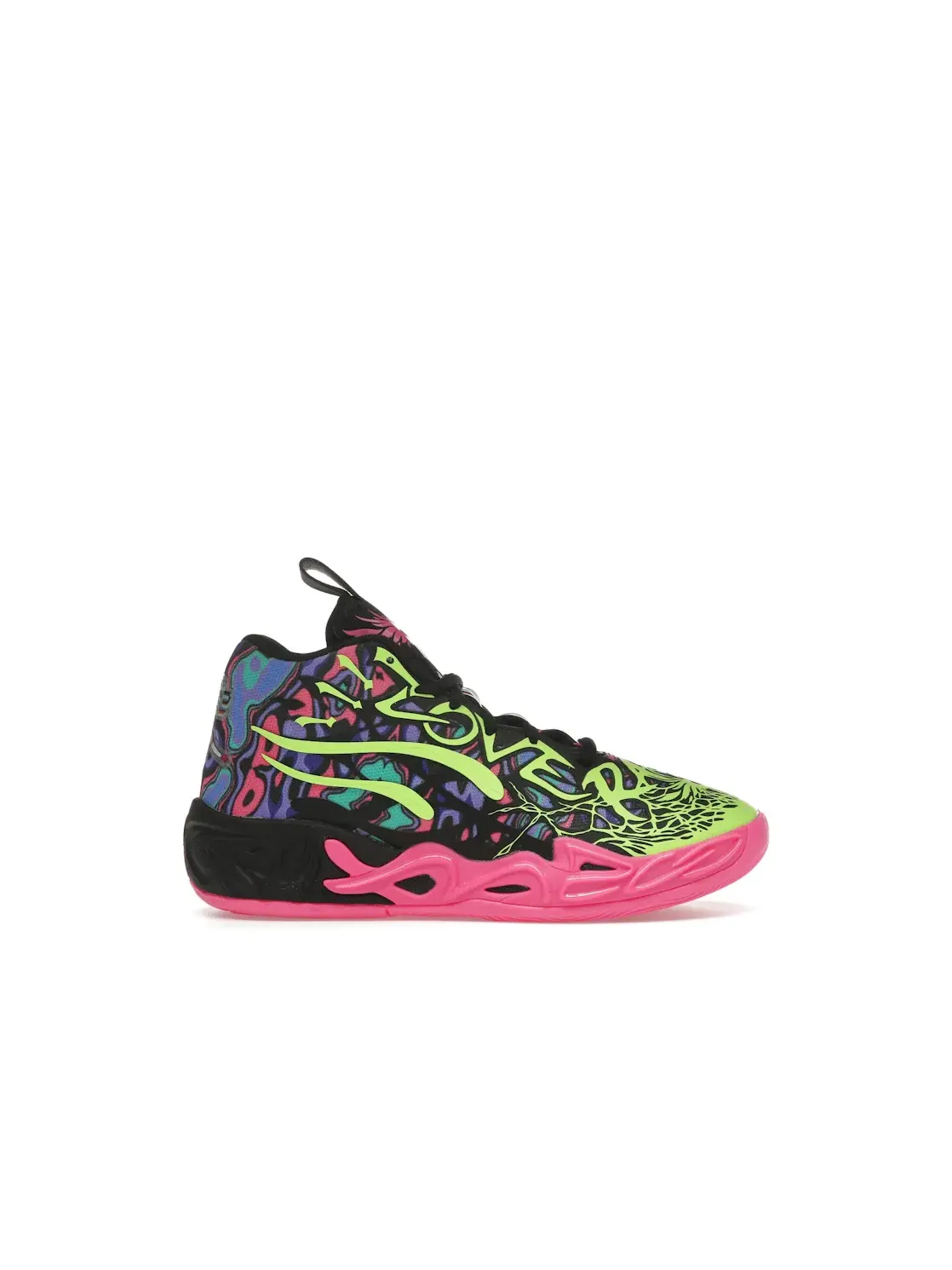 Детские кроссовки для баскетбола Puma LaMelo Ball MB.04 Heem (GS) — изображение 1 из 4, черный/розовый