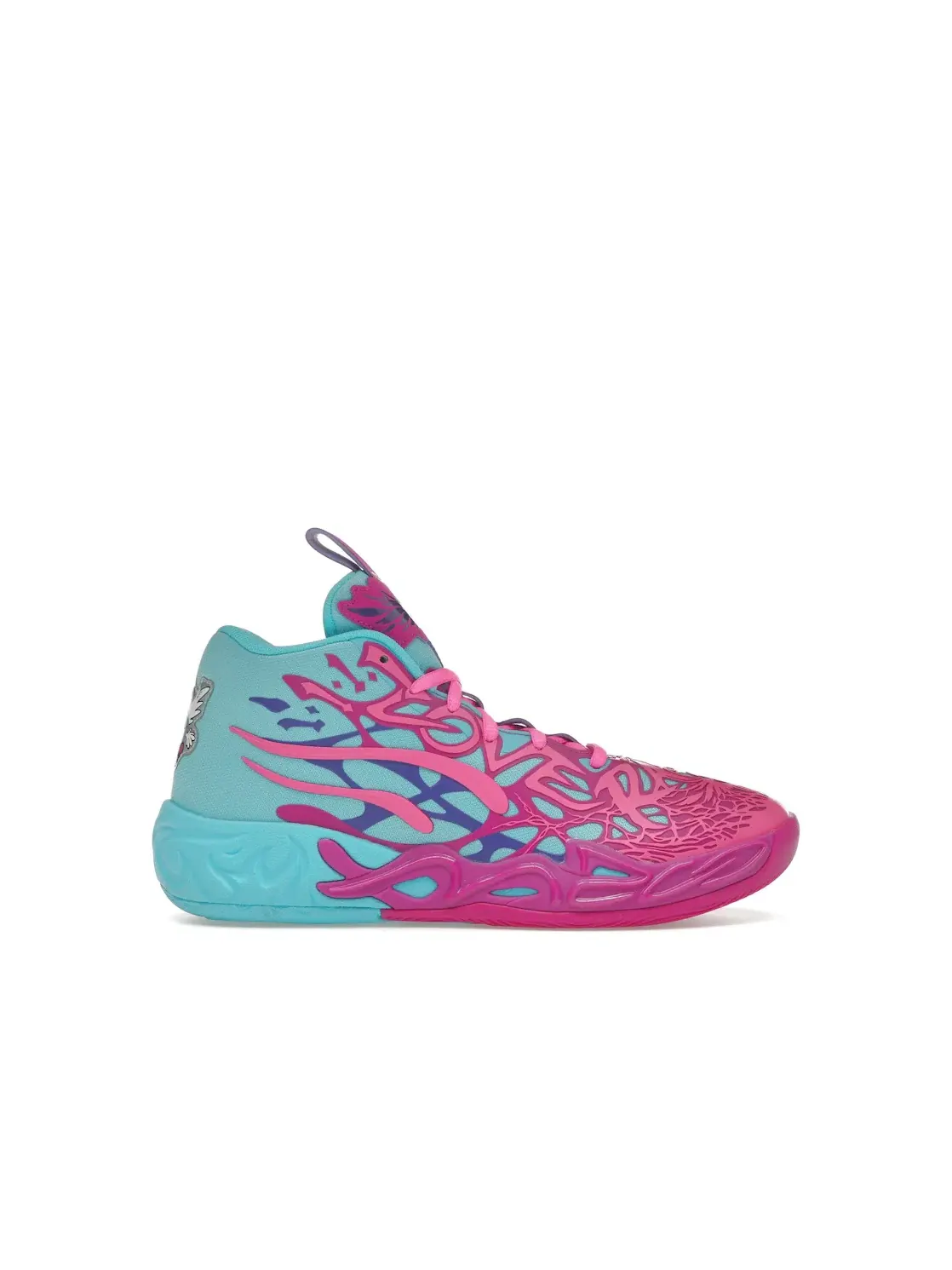Детские кроссовки с принтом LaMelo Ball MB.04 Puma — изображение 1 из 4, глубокий/розовый