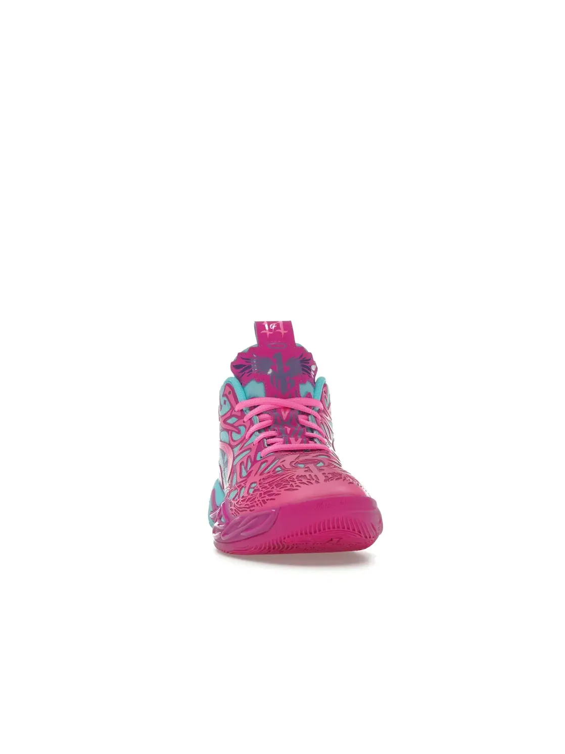 Детские кроссовки с принтом LaMelo Ball MB.04 Puma — изображение 2 из 4, глубокий/розовый