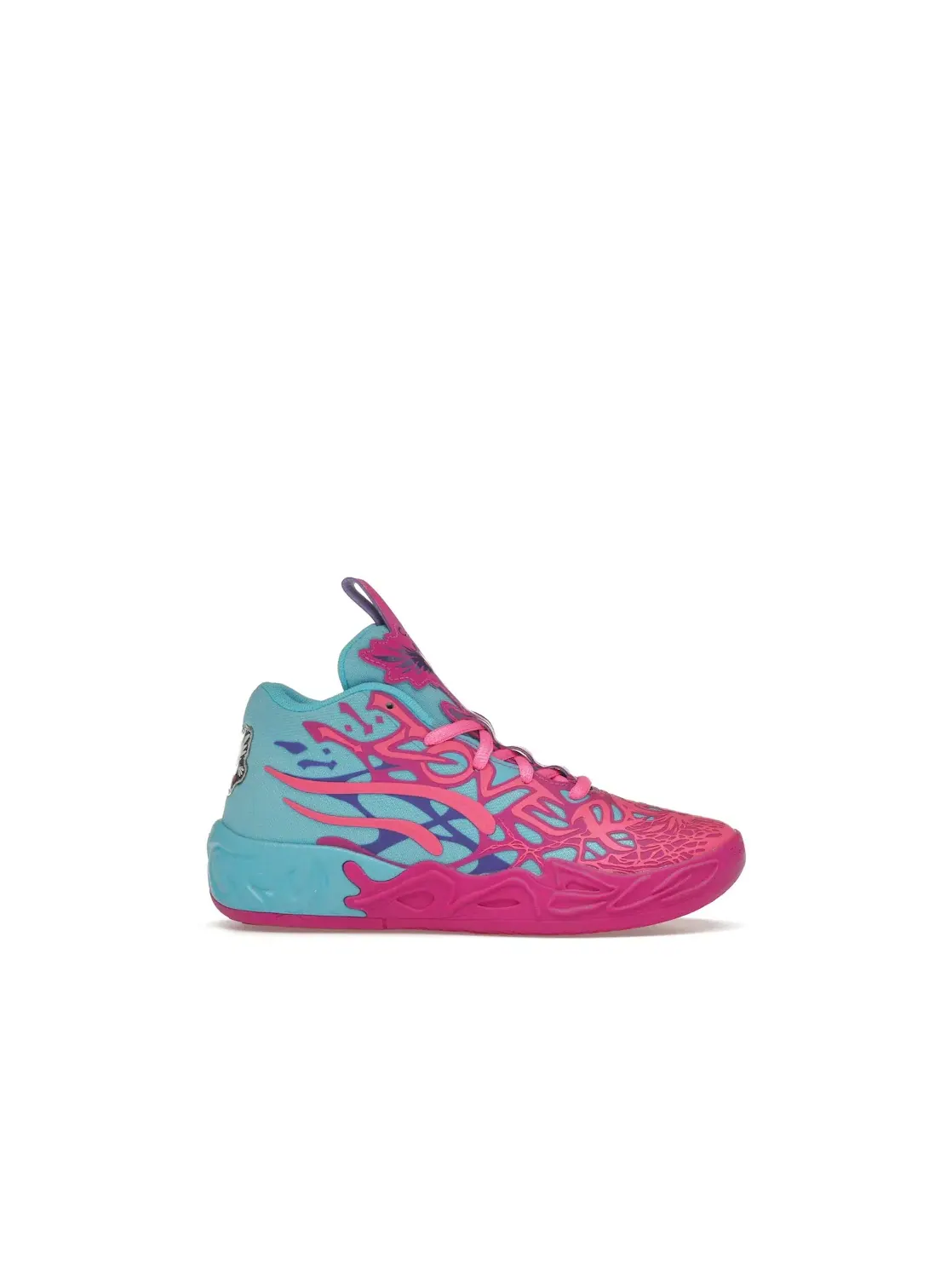Детские кроссовки с принтом Puma LaMelo Ball MB.04 — изображение 1 из 4, глубокий/розовый