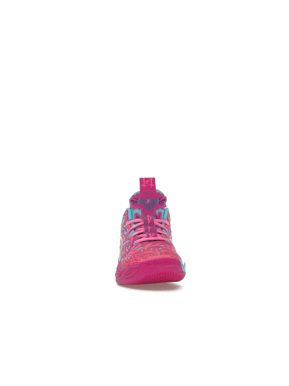 Детские кроссовки с принтом Puma LaMelo Ball MB.04 — изображение 2 из 4, глубокий/розовый
